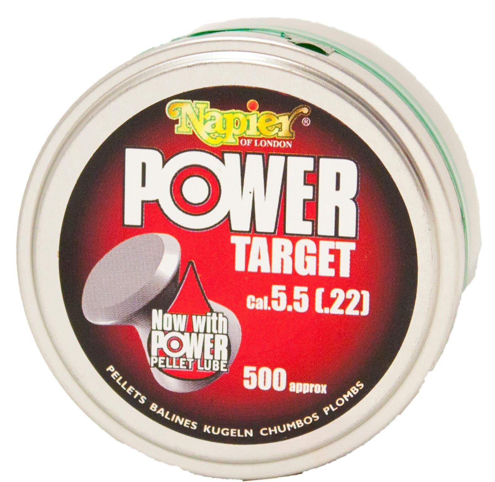 Napier 6051 .177 Power Target PELLS 500