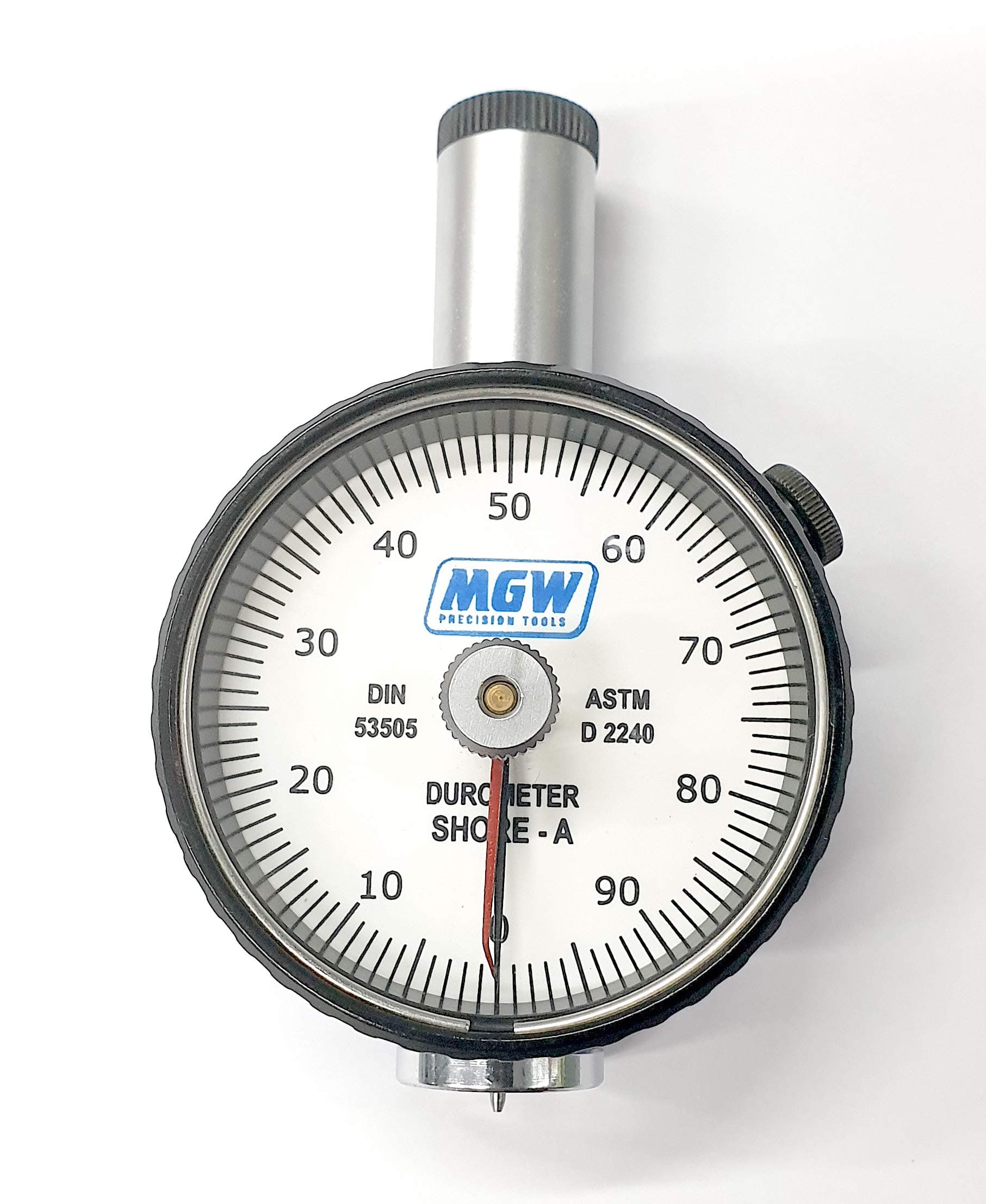 MGW Precision Shore A Hardness Tester Durometer with Test Piece Dual Pointer