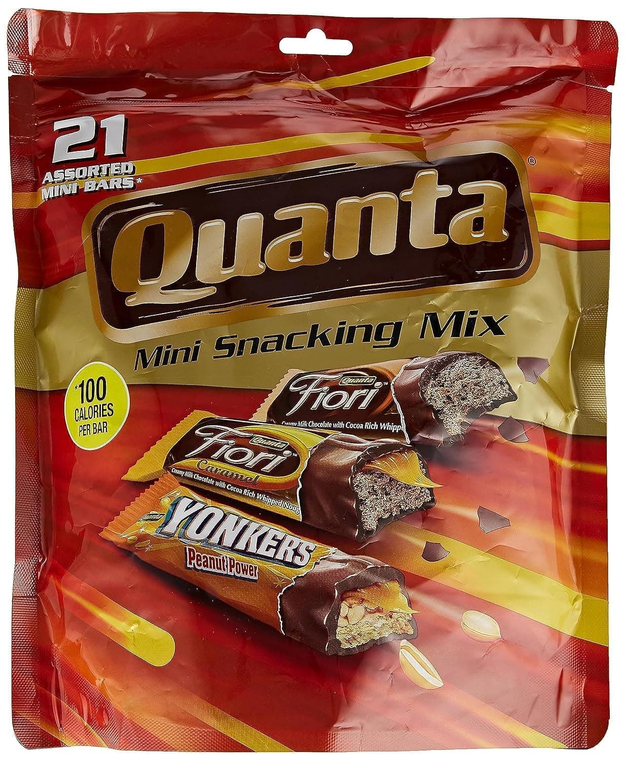 Quanta, Milk Chocolate Mini Snacking Bars Mix, 314g
