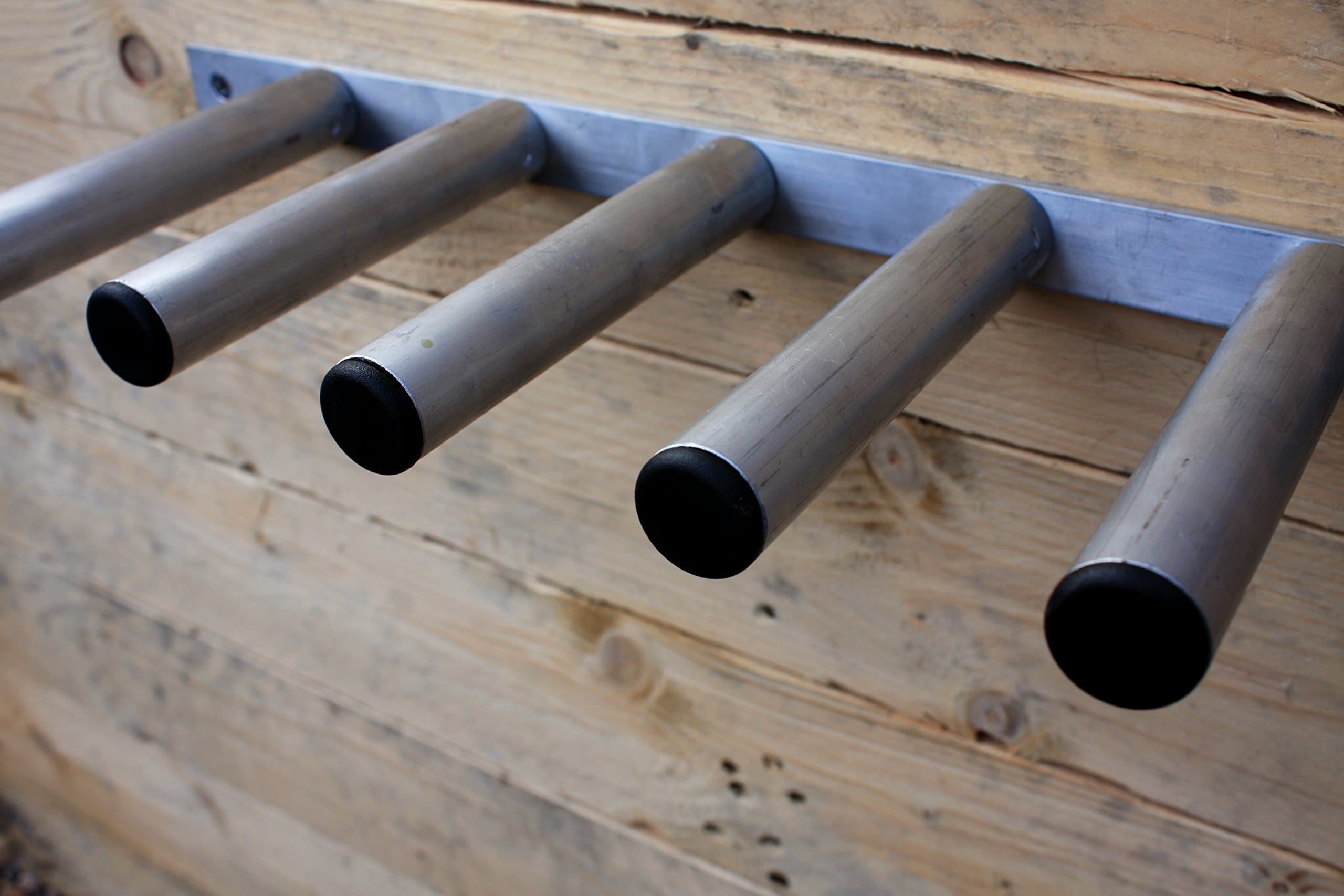 Wellington Boot Rack (2 PAIRS) | Aluminium | No Rust | Wall Mounted | Welly Boot Rack | Tack Room, Stable, Garage, Home | Shoe Storage | & Fixings | Handmade in UK