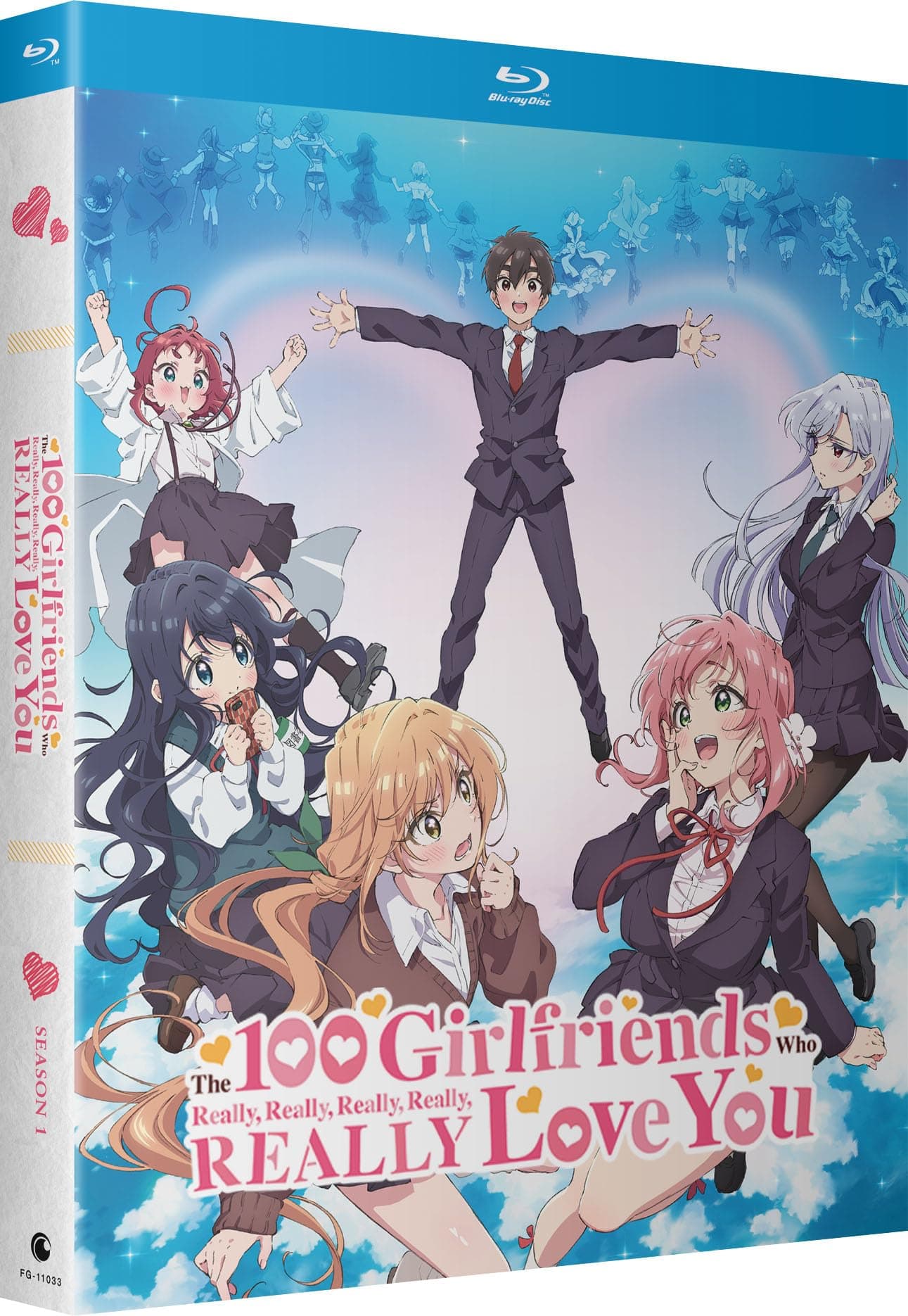 The 100 Girlfriends Who Really, Really, Really, Really, Really Love You - Season 01 - Blu-ray