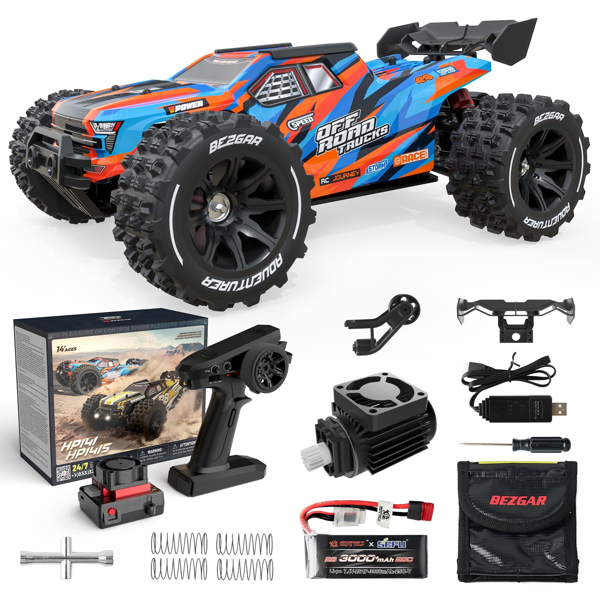 BEZGARHP141 Brushless RC Car