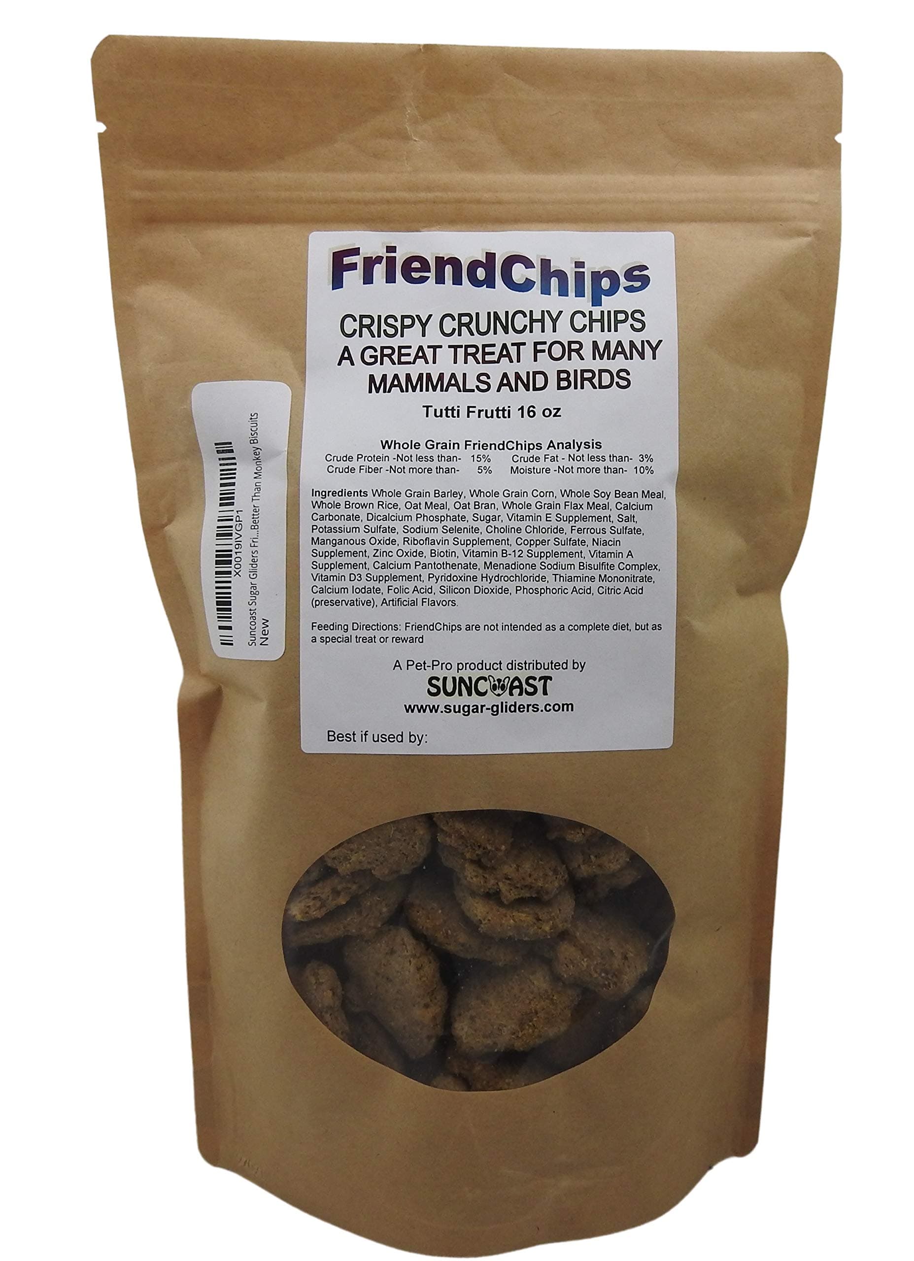 FriendChips 16 oz Tutti Frutti Better Than Monkey Biscuits