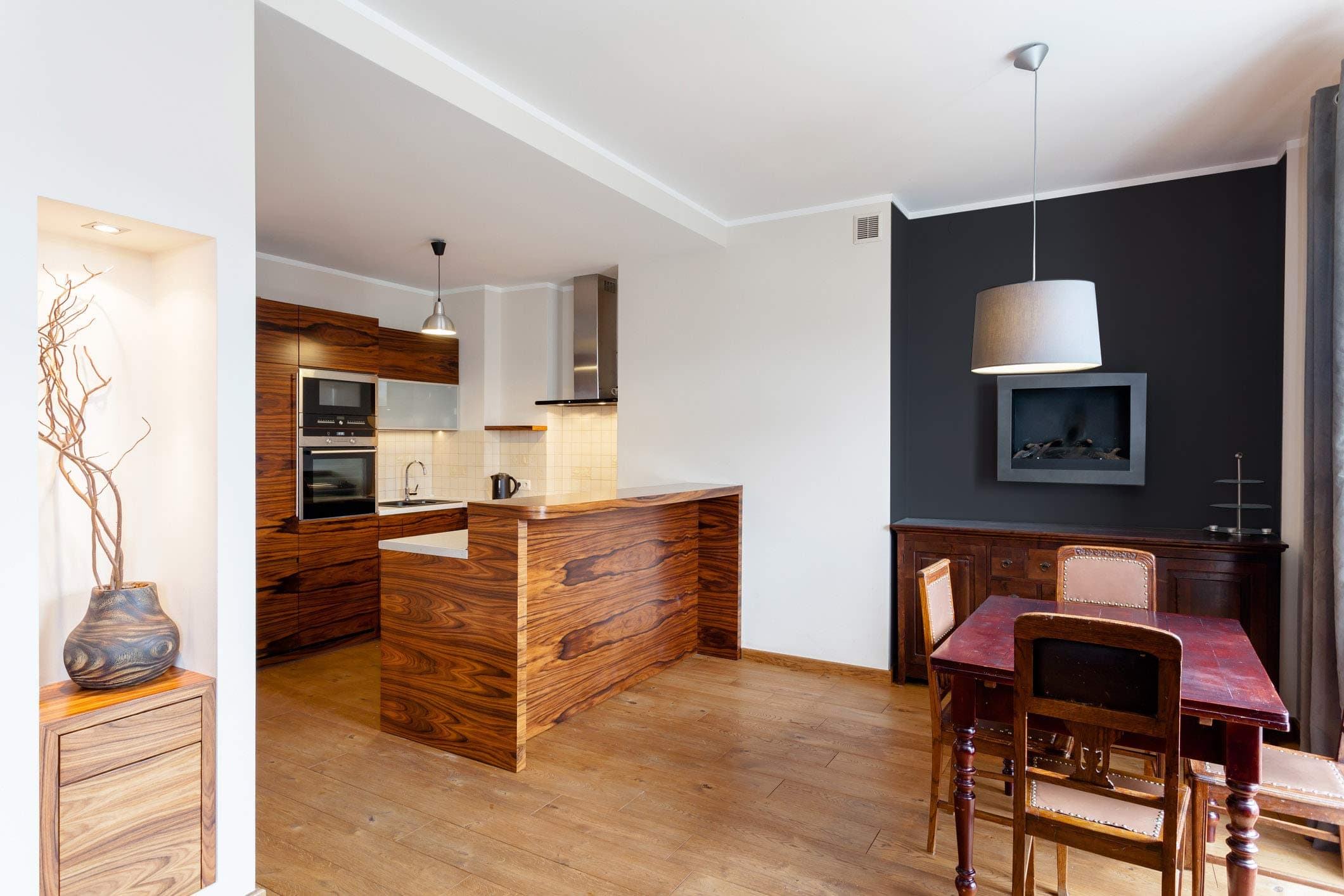 Removable Solid Wallpaper - Peel and Stick Paint - 23.5 inches Wide by 32 feet Long Roll (Pitch Black)