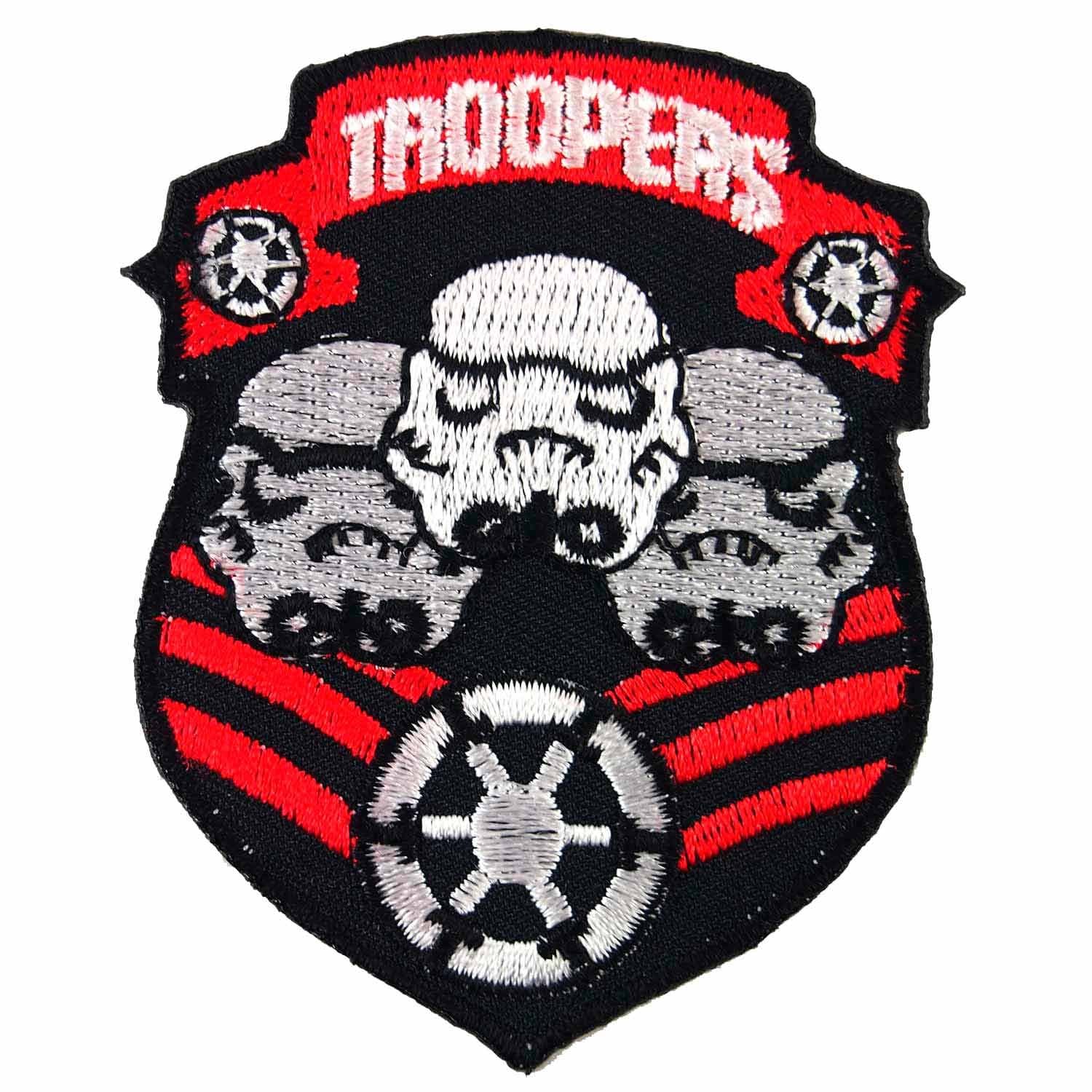Star Wars Clone Storm Trooper Shield Embroidered Iron on Patch #LF