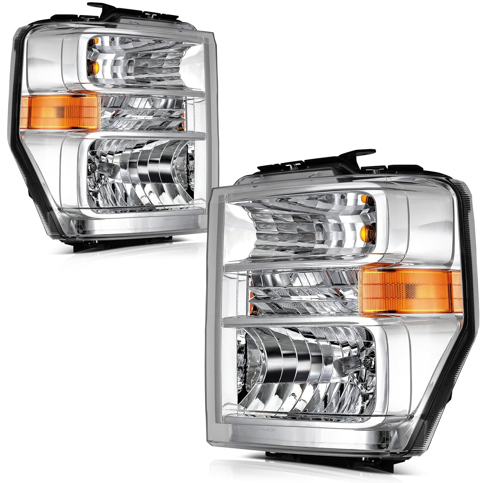 AINTIERAutomotive Headlight Assemblies Fit For Ford For E-150 2008-2014,For Ford For E-250 2008-2014,For Ford For E-350 Super Duty 2008-2019 2021,For Ford For E-450 Super Duty 2008-2019 2021