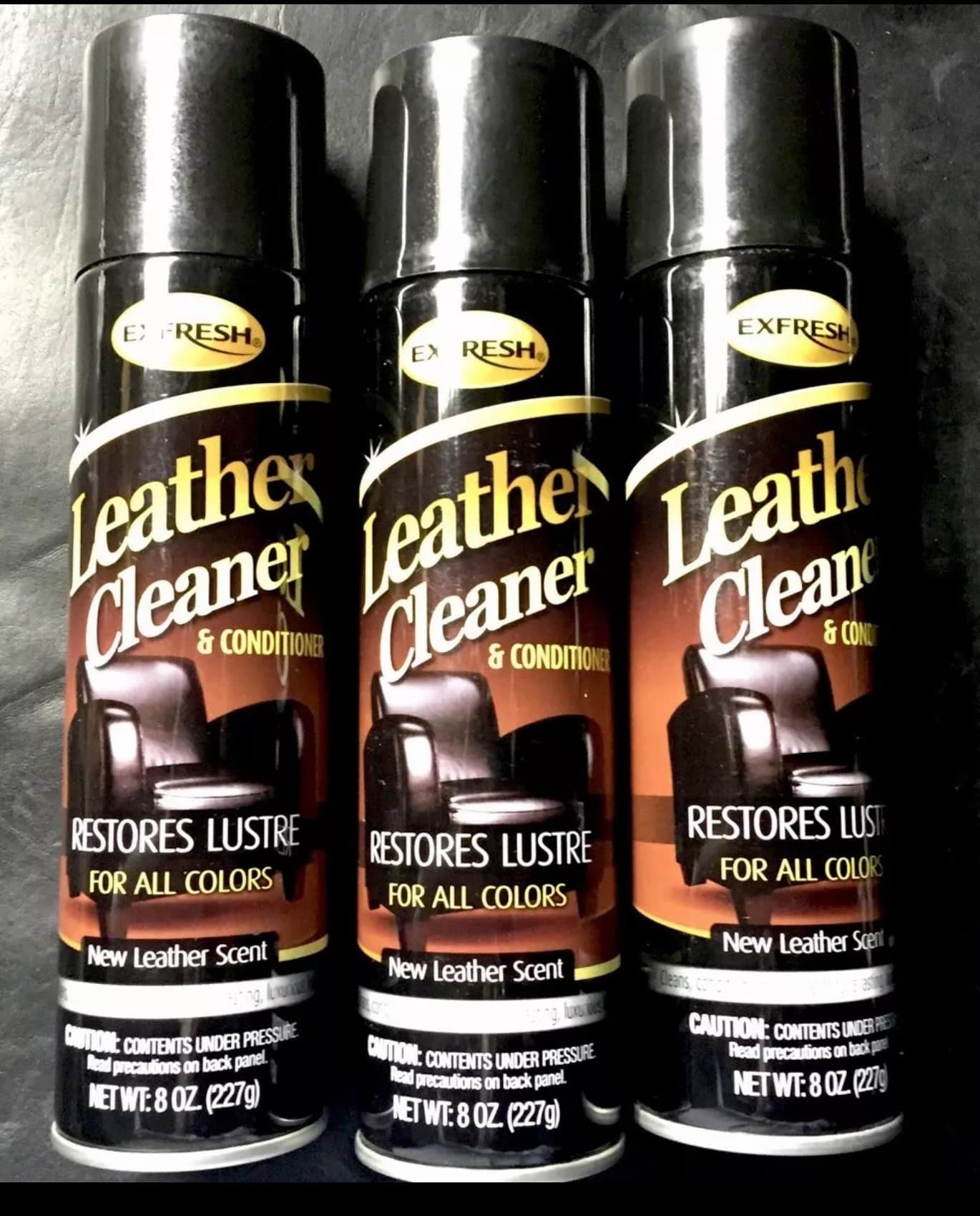 Exfresh Leather Cleaner and Conditioner Qty 3