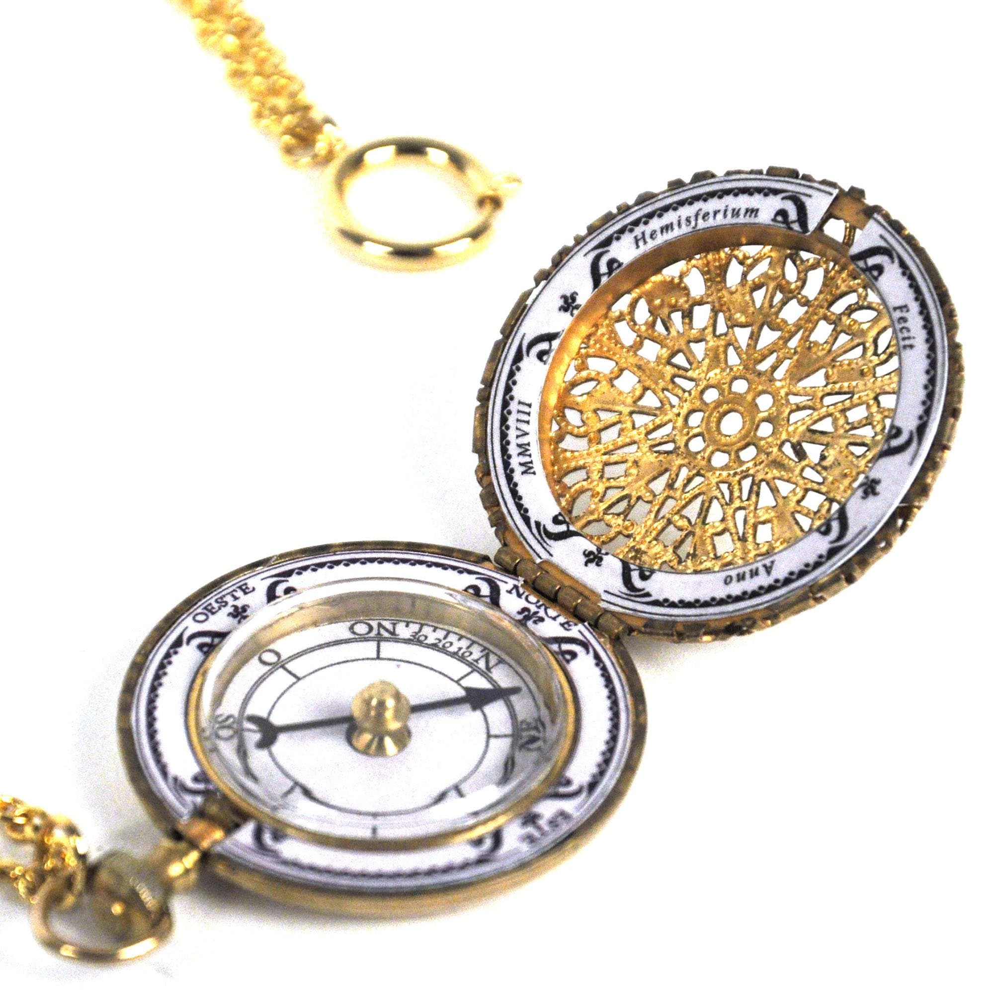 Pocket Compass - Hemispherium Replica Antique Scientific Instument