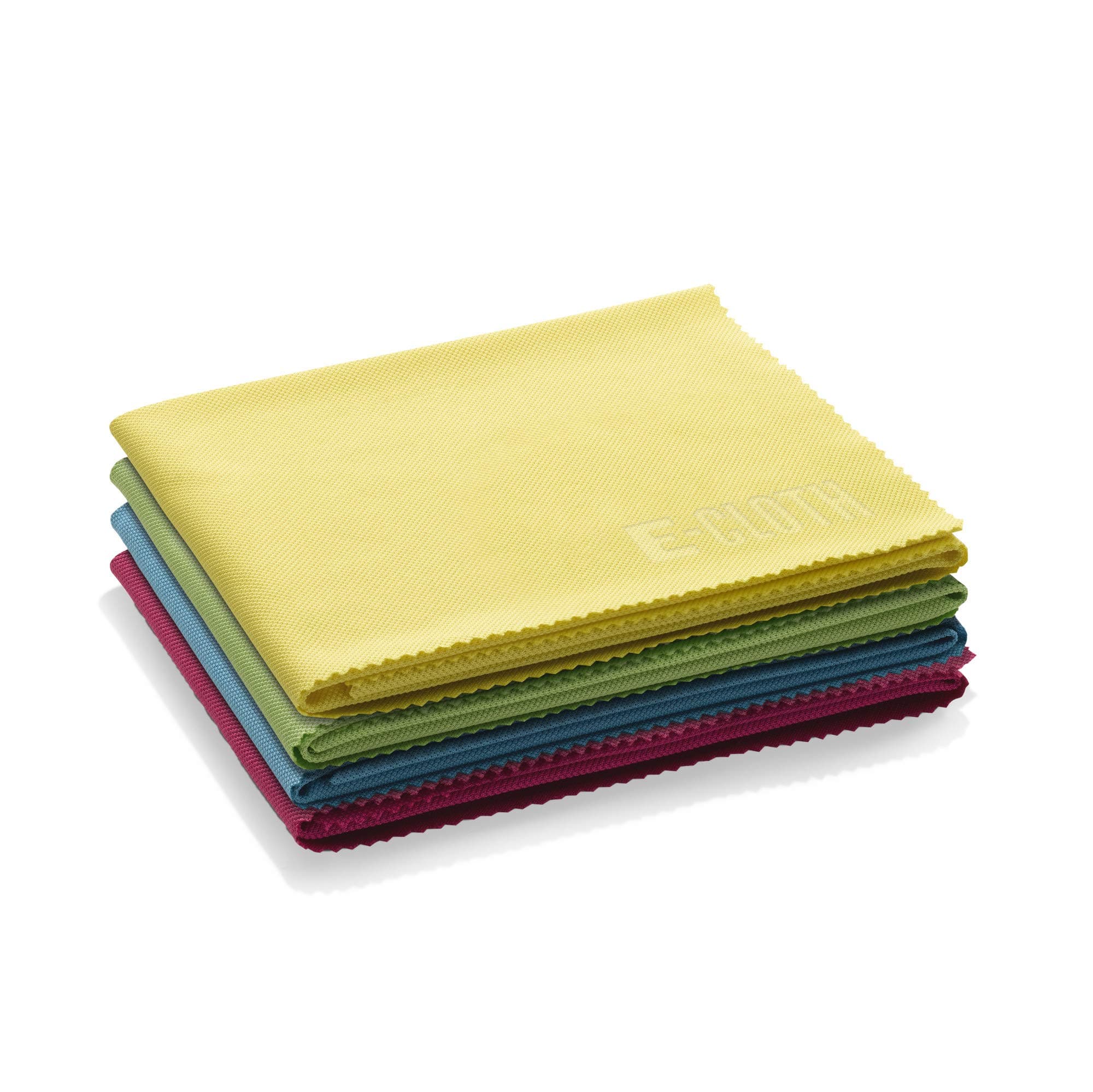 E-Cloth Car and Window Polishing Towels - 4-Pack Microfiber Cleaning Cloths for Polishing Cars, Windows, and More