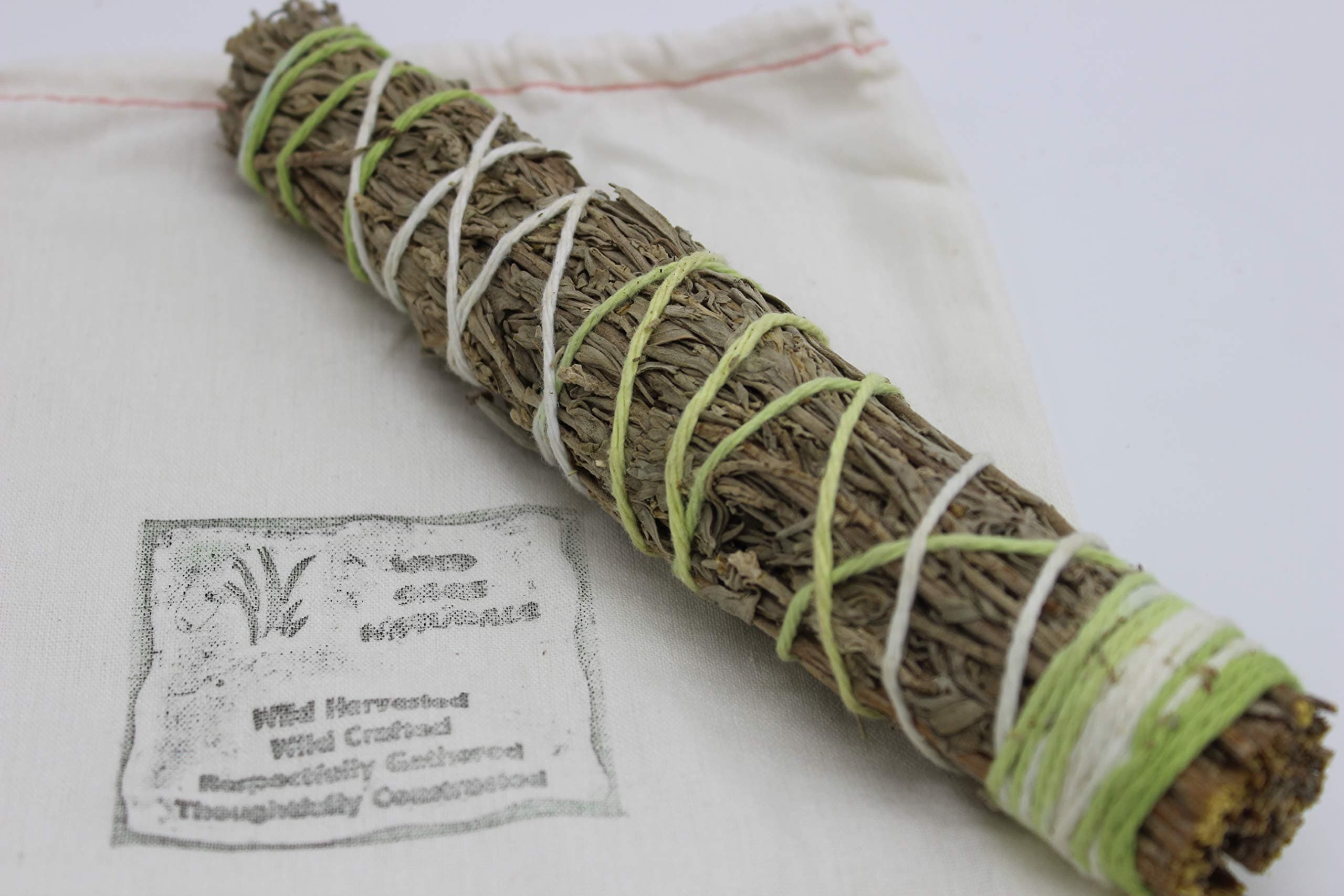 Sage/Sweetgrass Smudge Wand 9"