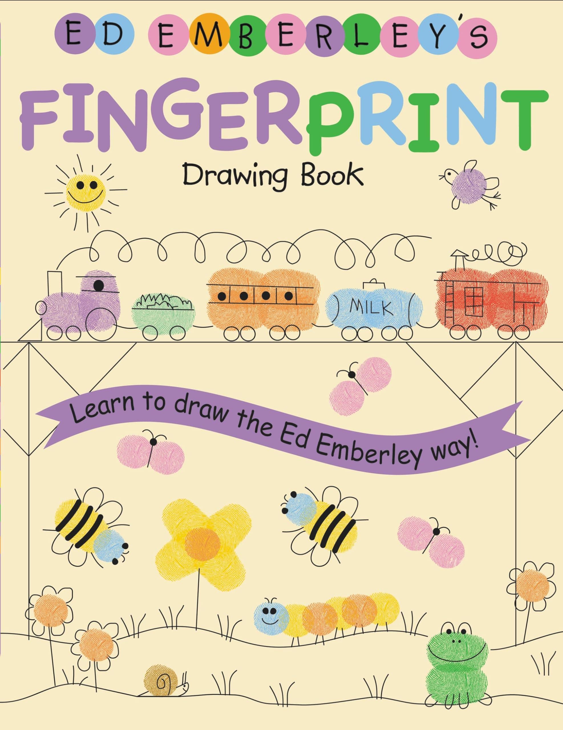 Ed Emberley's Fingerprint Drawing Book (Ed Emberley's Drawing Book Of...)