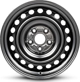 For 2015-2017 Toyota Camry 16 Inch Painted Black Rim - OE Direct Replacement - Road Ready Car Wheel