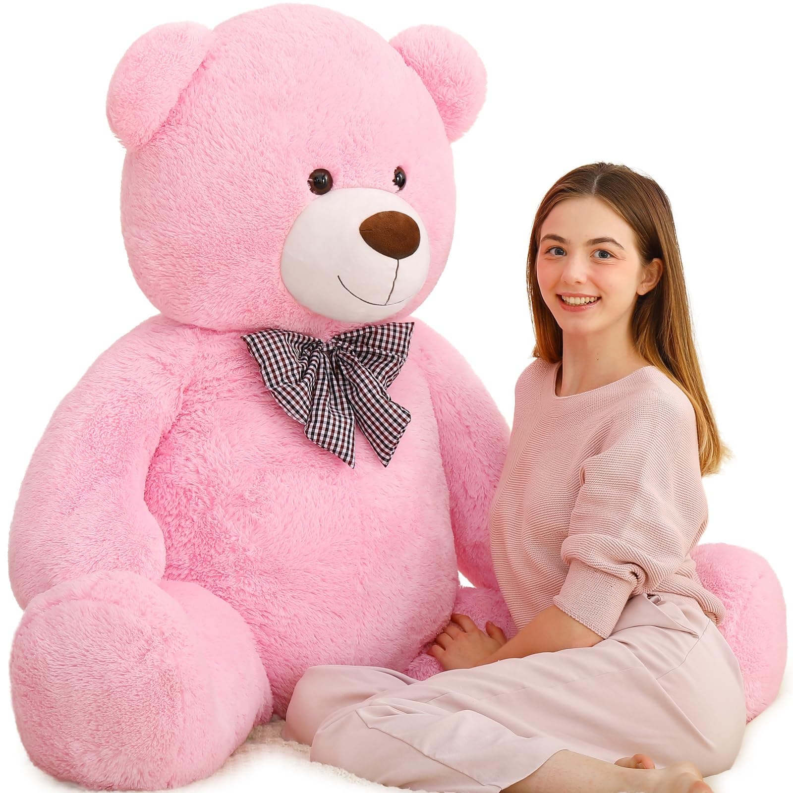 pink teddy bear 55 inhes