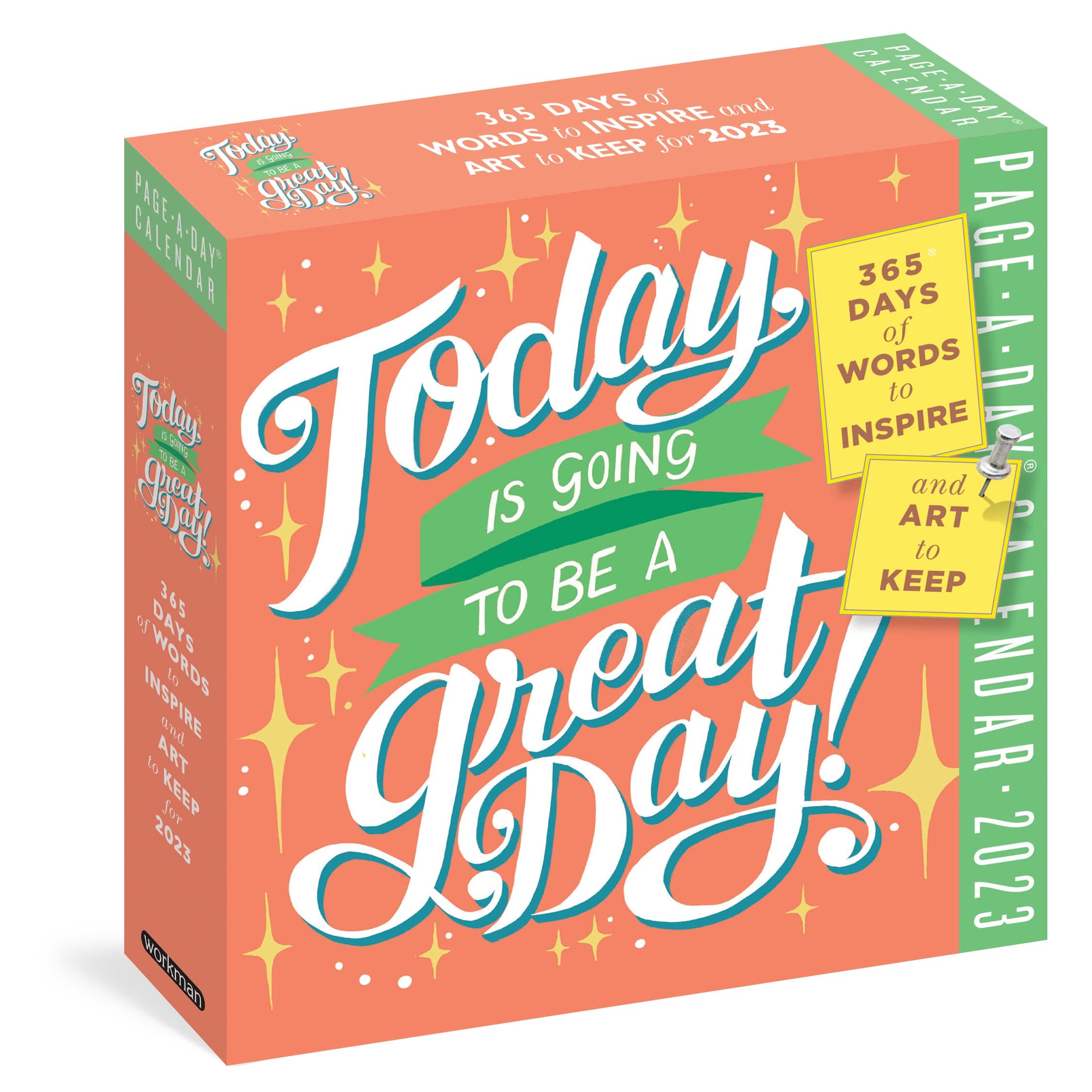 Workman Publishing Today Is Going to Be a Great Day! Page-A-Day Calendar 2023