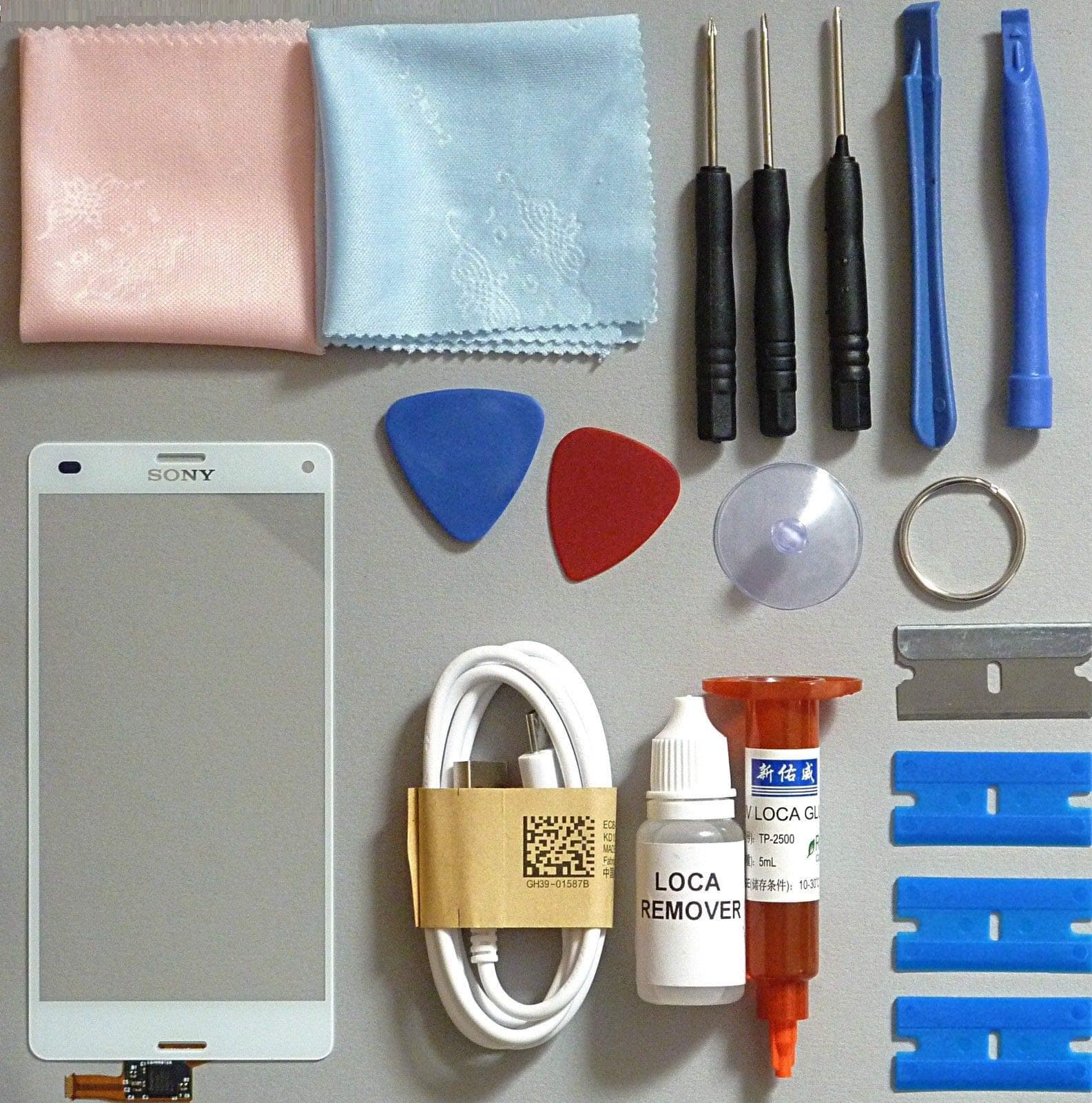 Sony Xperia Z3 Compact Mini Touch Screen Digitizer Replacement Glass WHITE