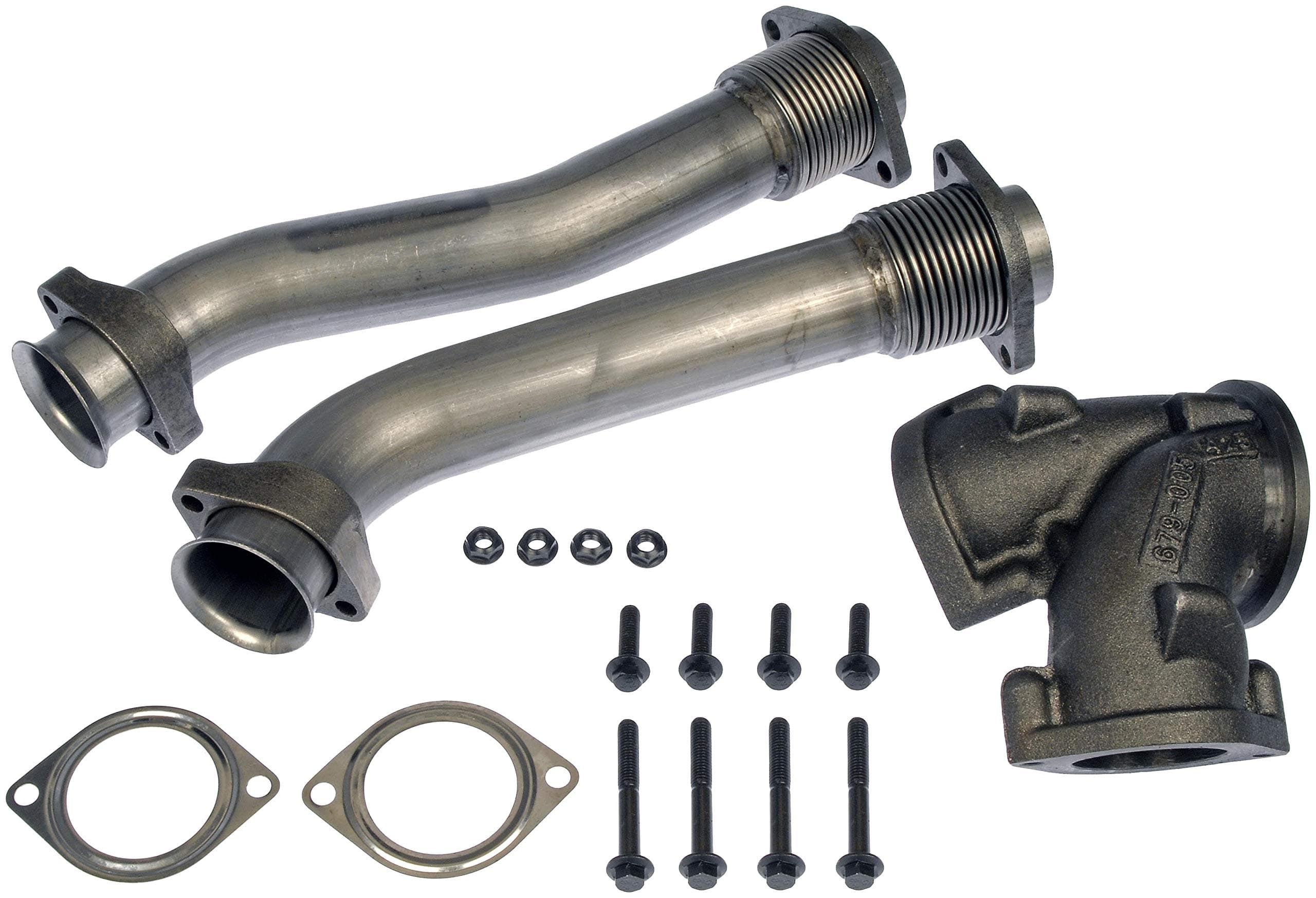 - 679-005 Turbocharger Up Pipe Kit Compatible with Select Ford / IC Corporation / International Models