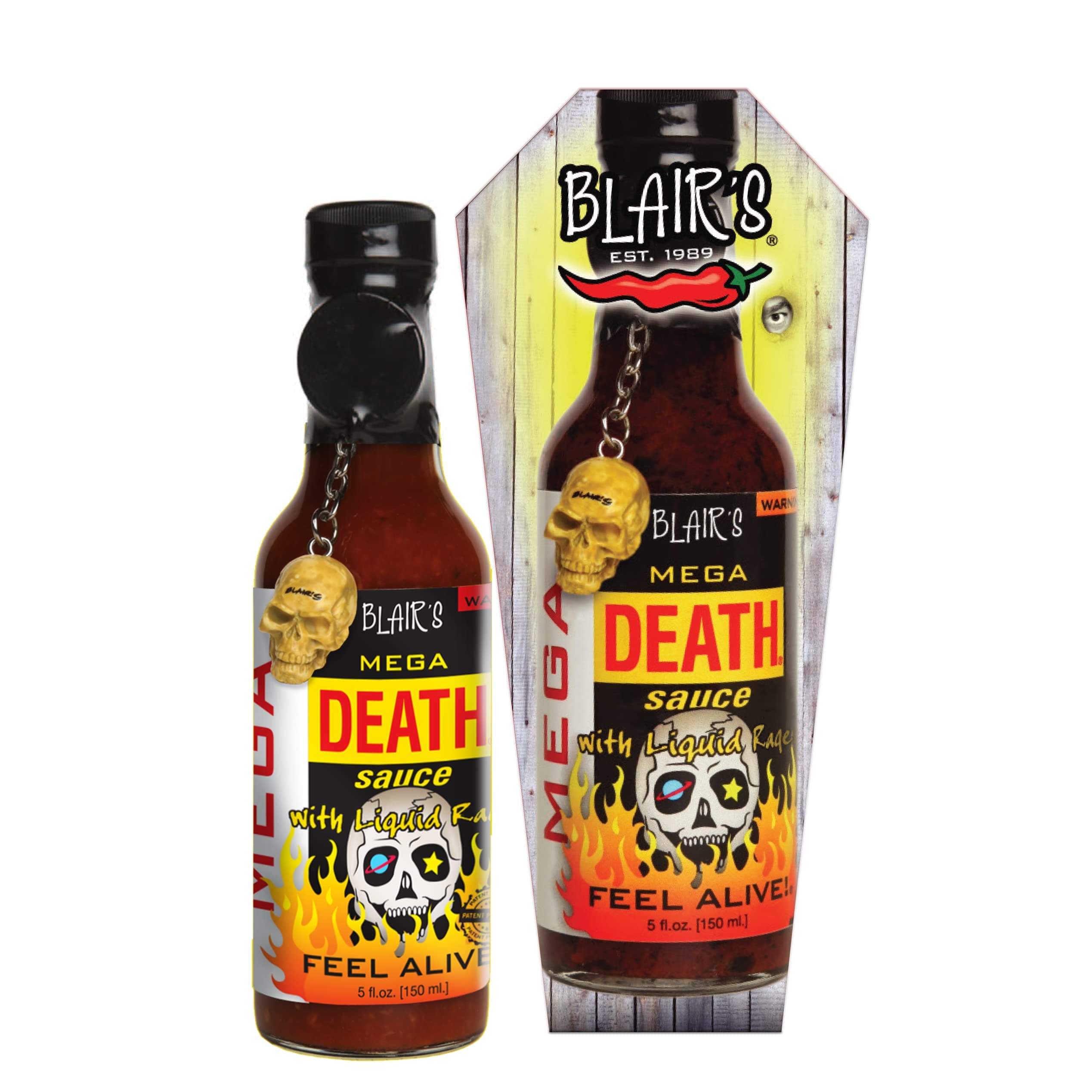 Mega Death Sauce in Coffin
