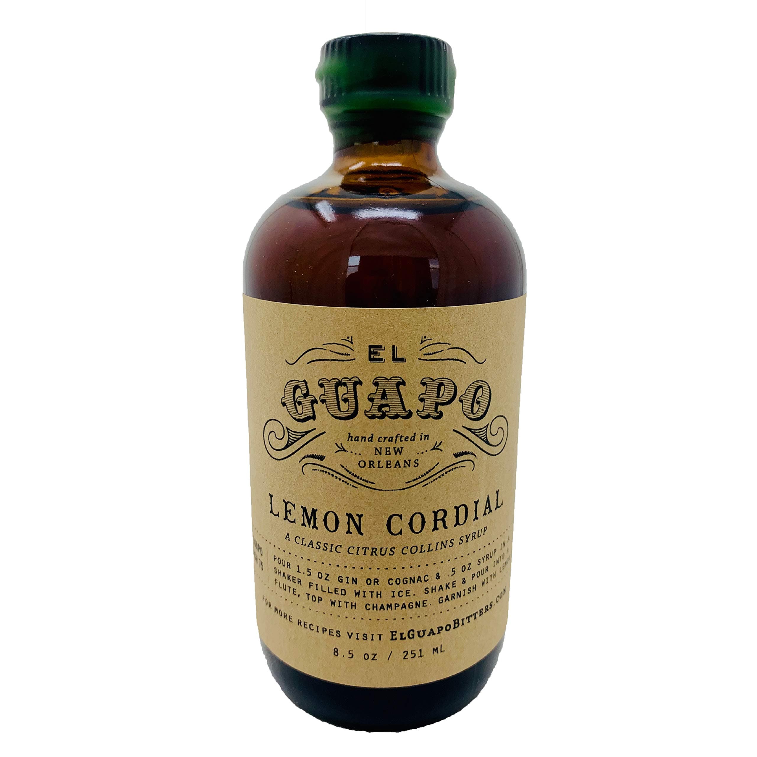 El Guapo Lemon Cordial (16.5oz)