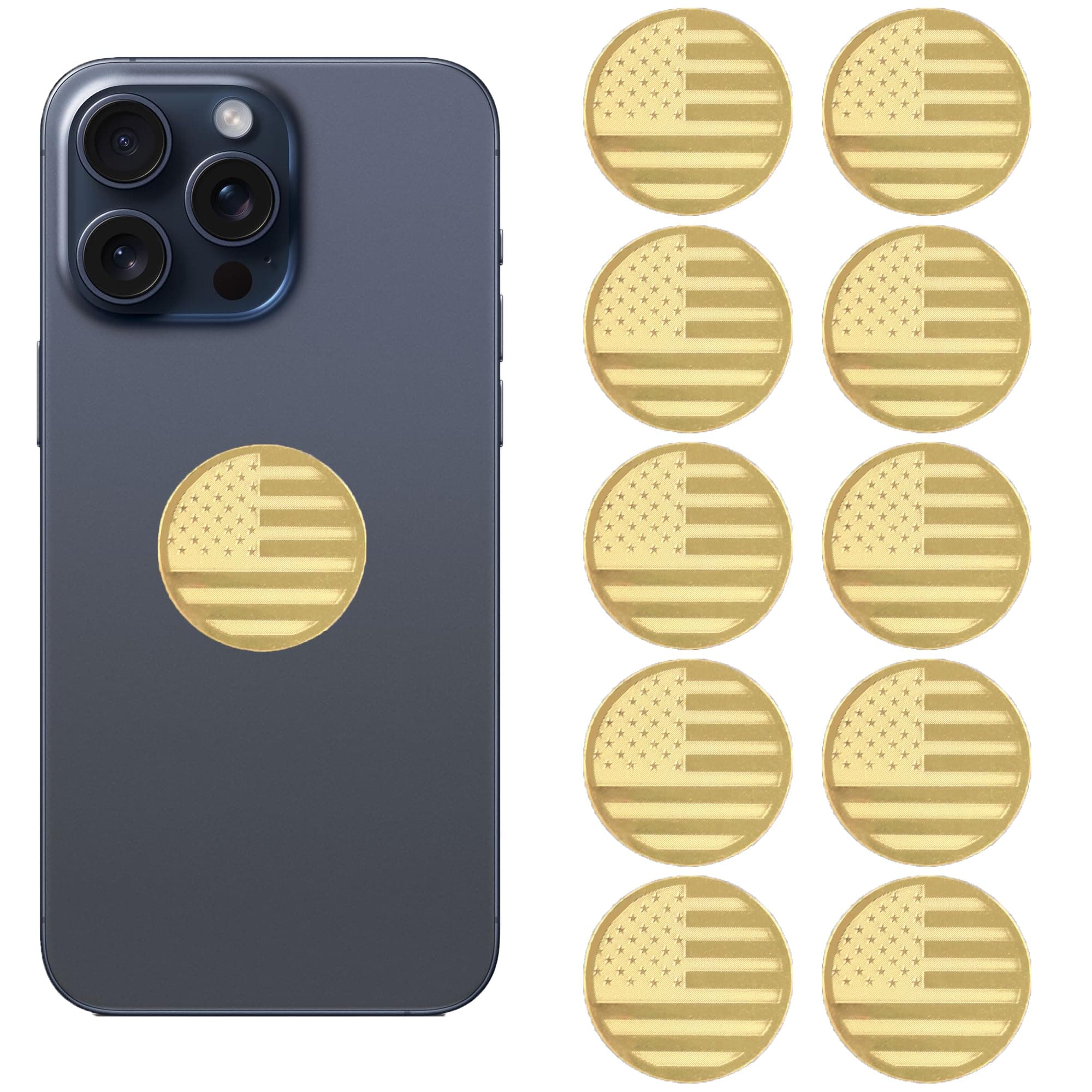 10Pcs Protection Cell Phone Stickers 99% Effective Protector Cell & Smart Phones, Laptops, Tablets, TV, Monitors - All Devices