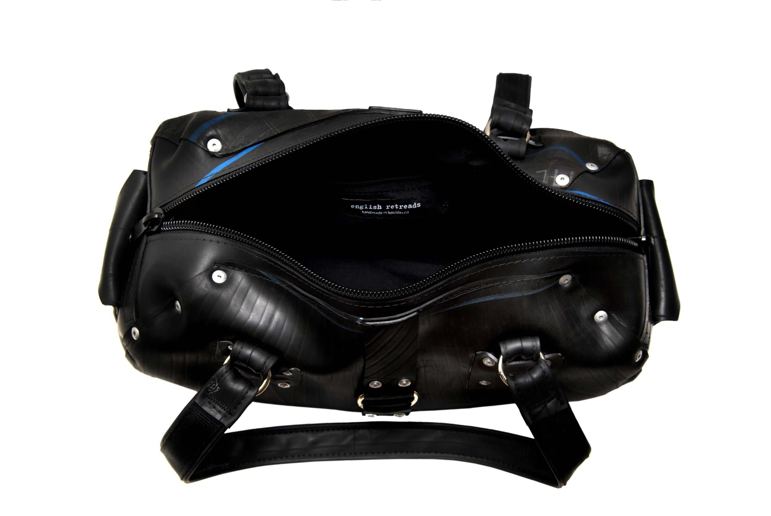 BTL-J Jet Black Large Beetle Handbag