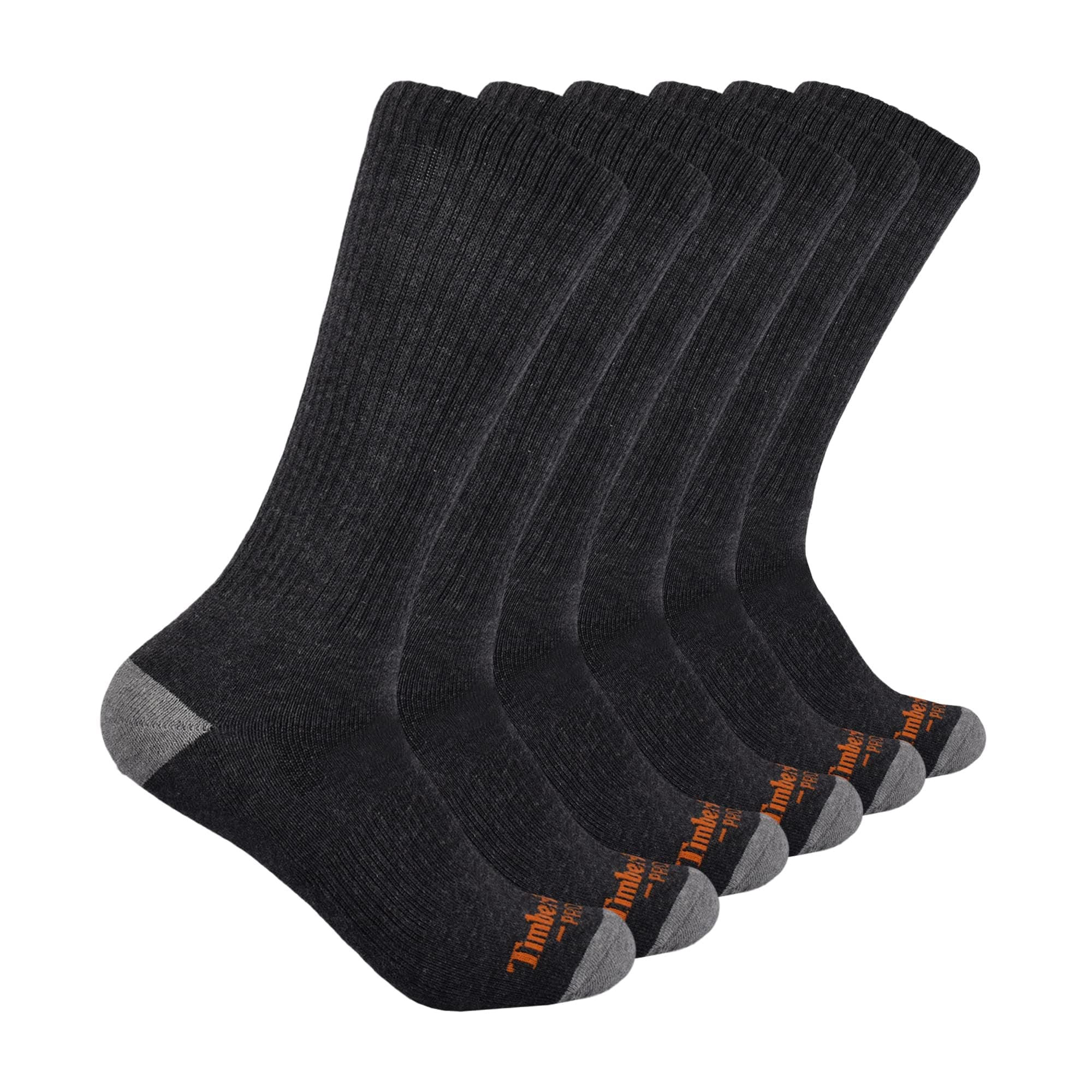mens 6-pack Performance Crew Length Socks Casual Socks