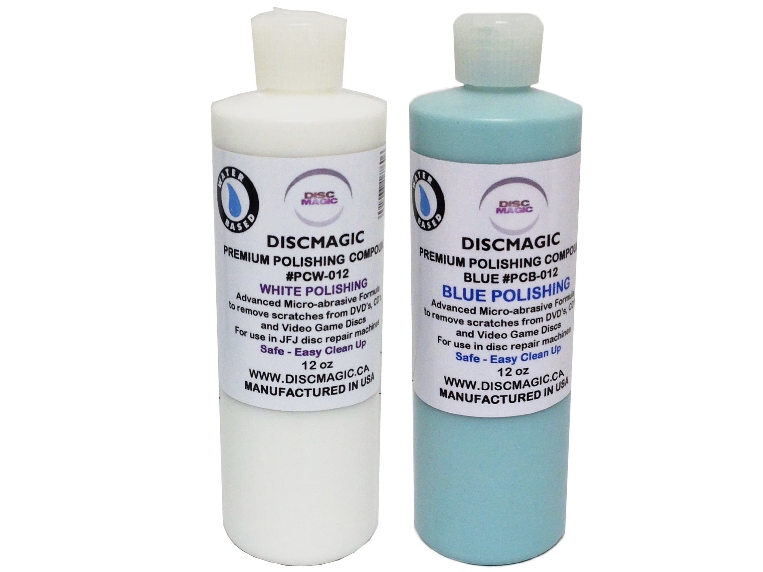 Discmagic Premium 12oz Combo 12oz Blue #1 White #2 (JFJ Easy Pro, Plus, Single, Double and Armless Compatible)