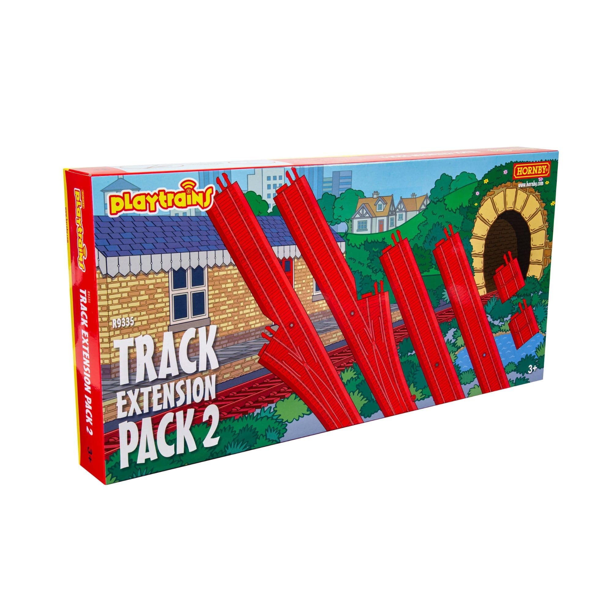 Playtrains Track Extension Pack 2 OO Scale Model Train Track R9335 *Add On to R9332