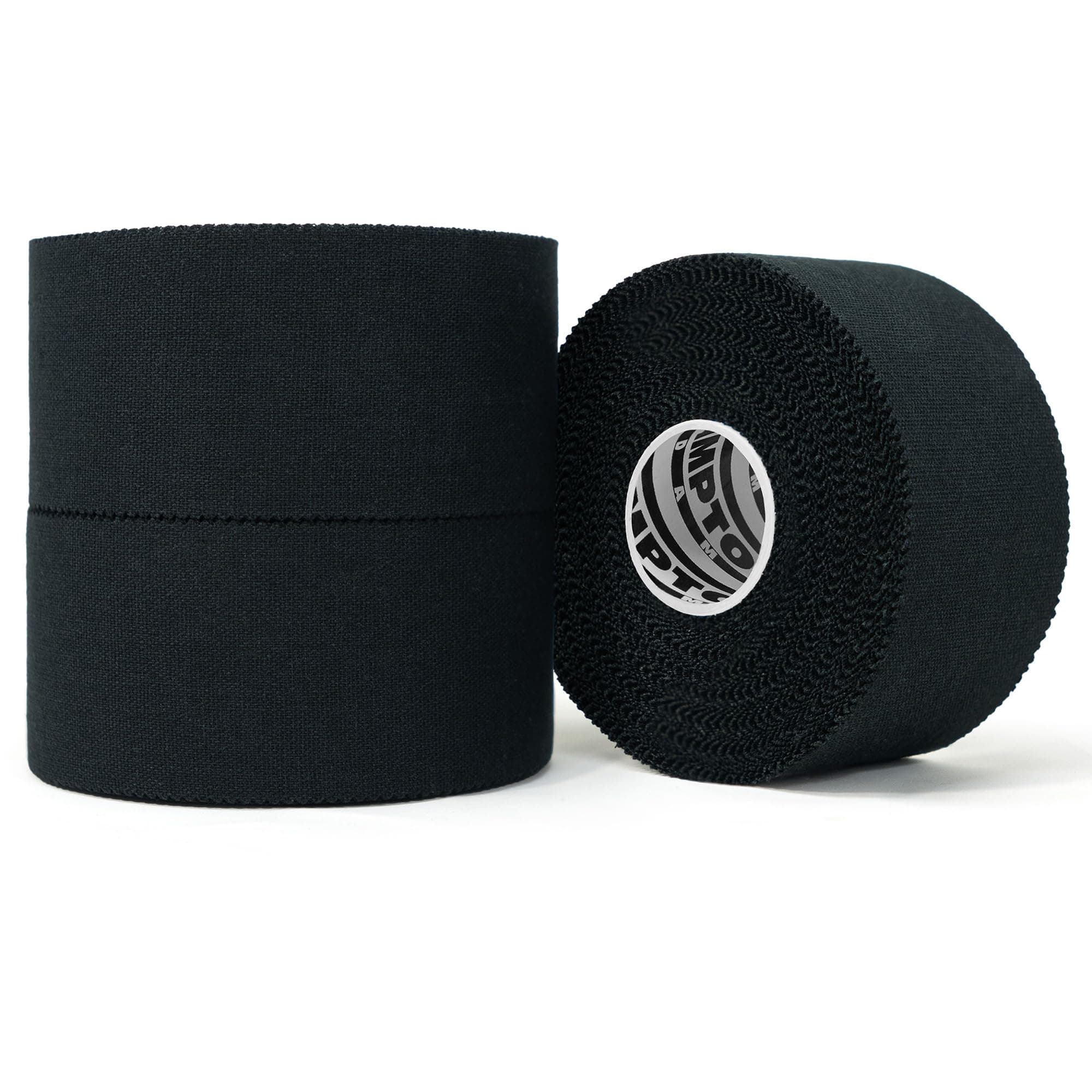 (3 Pack) Black Athletic Tape - 45ft Per Roll - No Sticky Residue & Easy to Tear - for Sports Athletes & Crossfit Trainers as First Aid Injury Wrap: Fingers Ankles Wrist - 1.5 Inch x 15 Yards per Roll