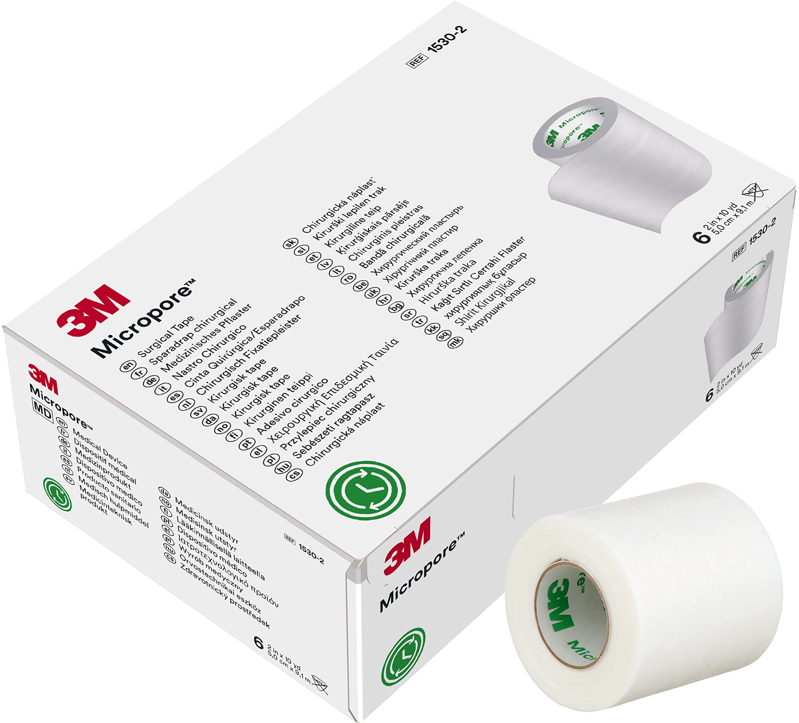3M Tape 1530-2, 6 Rolls