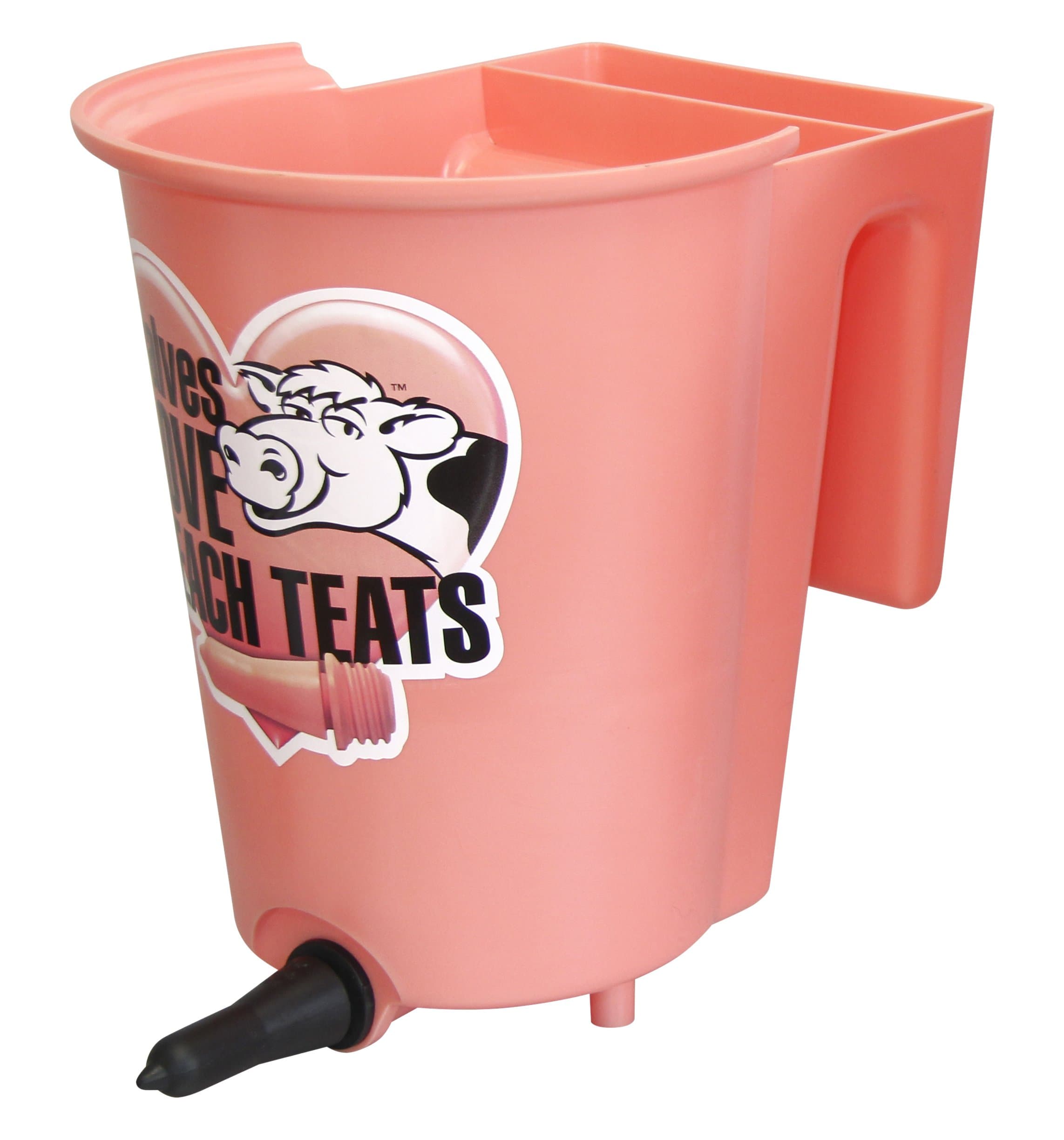 082035 Single Calf Reversible Bucket, Pink