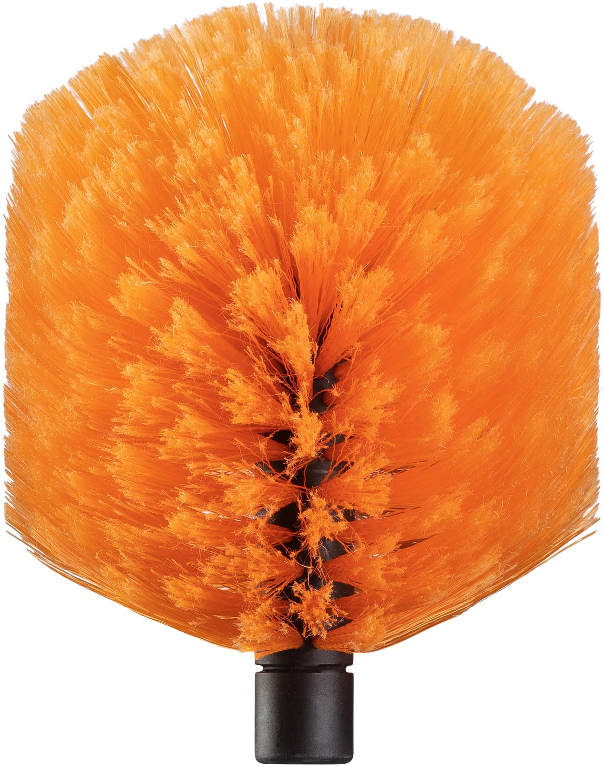 Cobweb Duster Head Brush // Big and Puffy Spider Web Brush for Outdoor & Indoor Web Cleaning // Twist-On Corner Duster Fits Standard Acme Threaded Extension Poles // Best Cobweb Brush Head (No Pole)