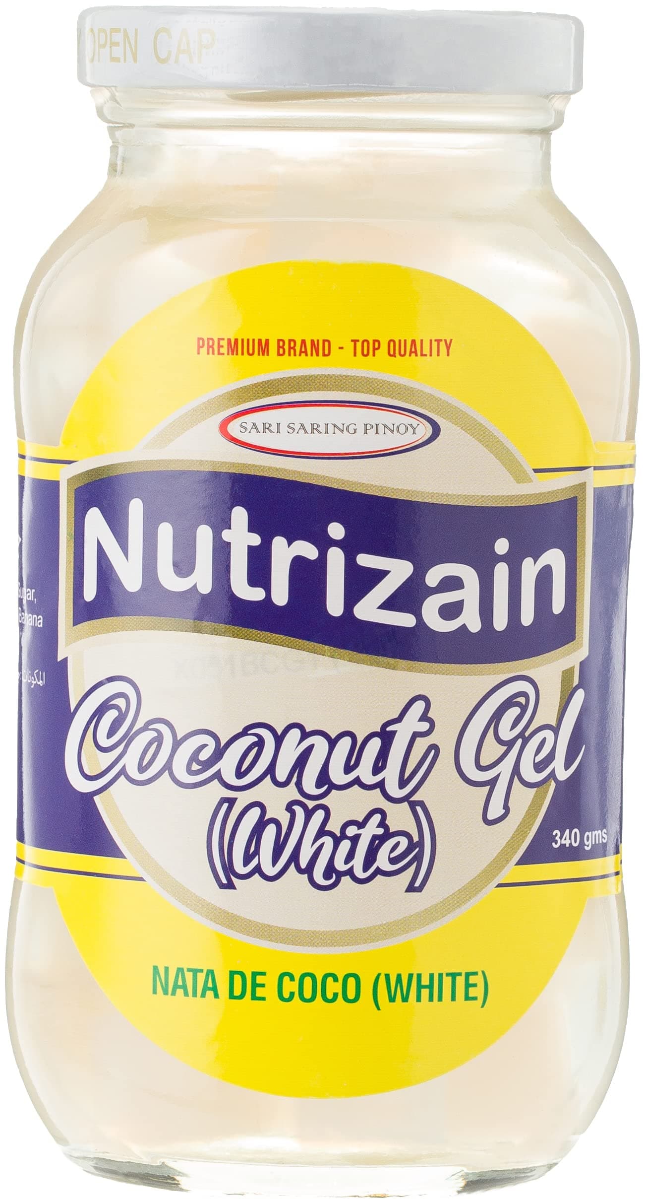 Nutrizain Coconut Gel White, 340 Gm