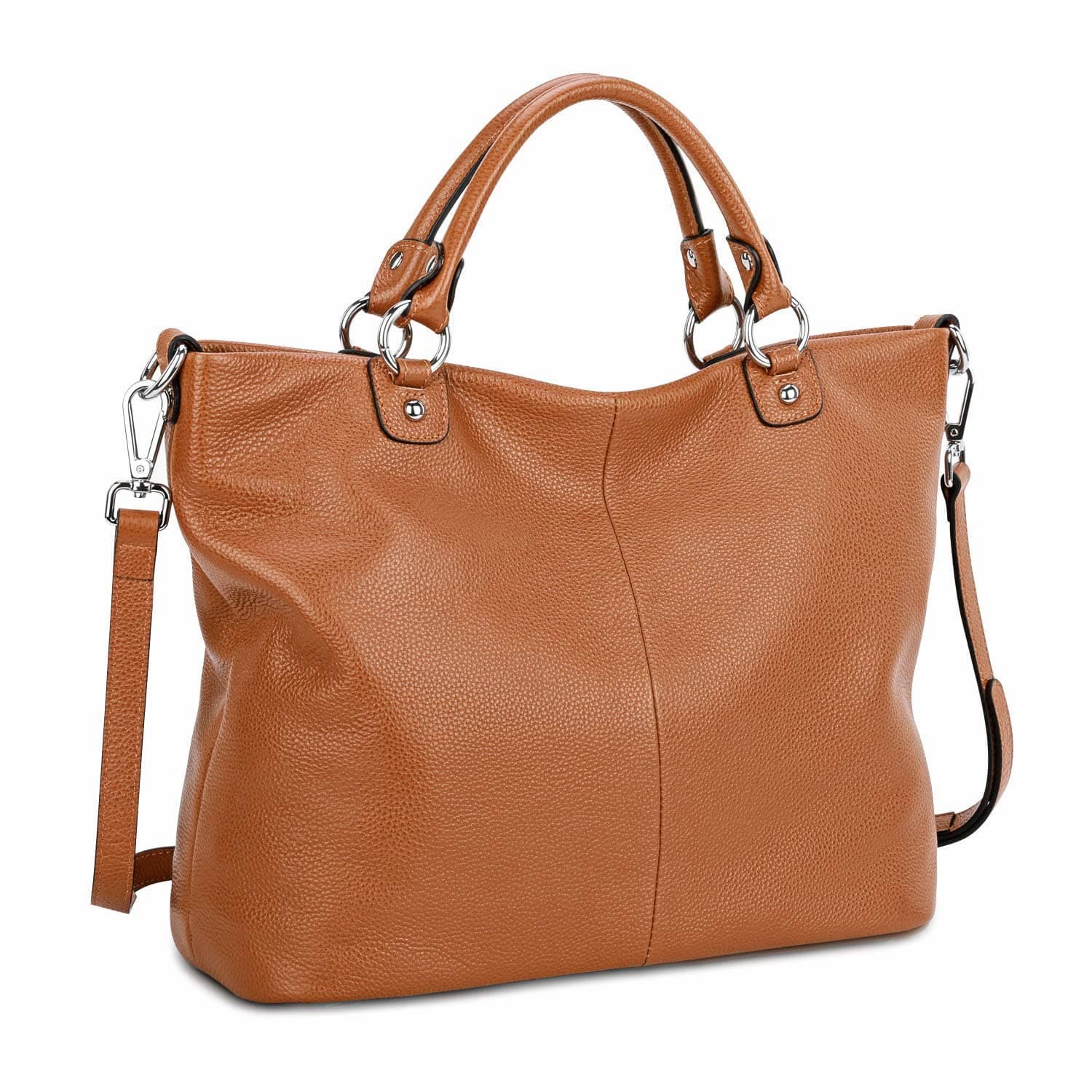 Leather Satchel Handbag