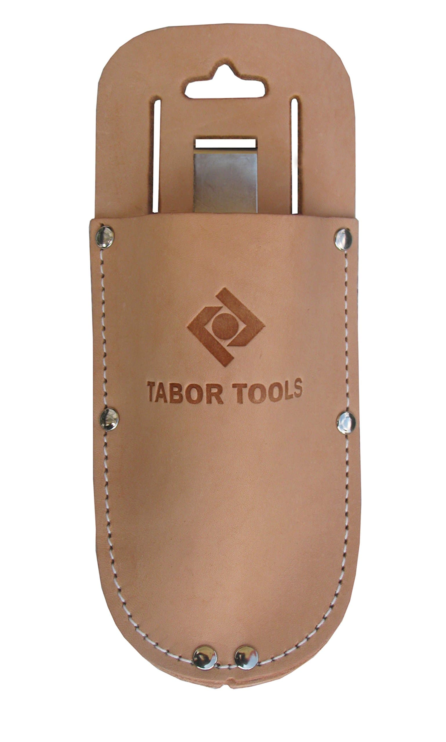 TABOR TOOLSH1E Leather Holster for Secateurs and Pruning Shears, Sturdy Craftsmanship Tool Belt Accessory Sheath, Fits Most Garden Scissors