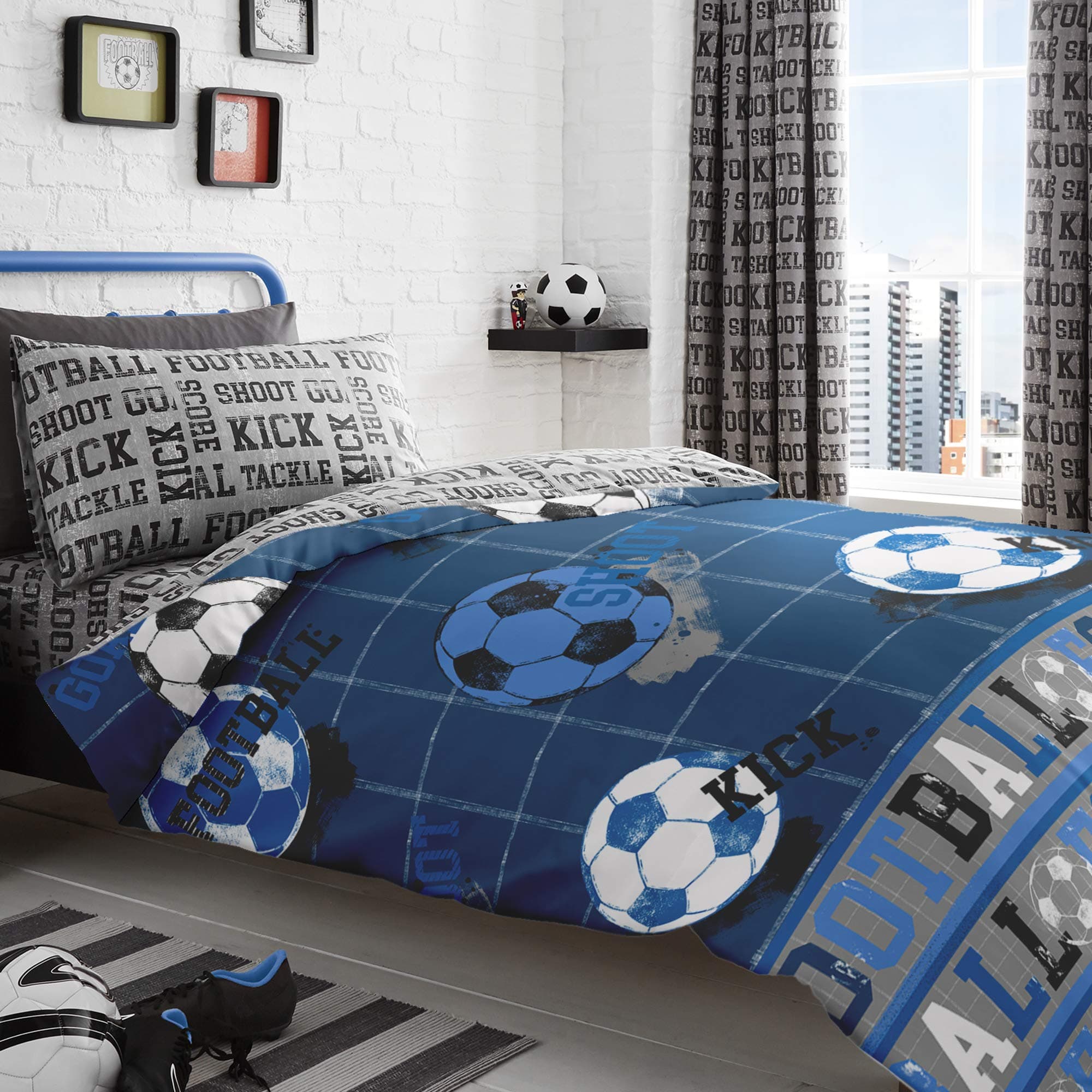Duvet Cover Set - Blue