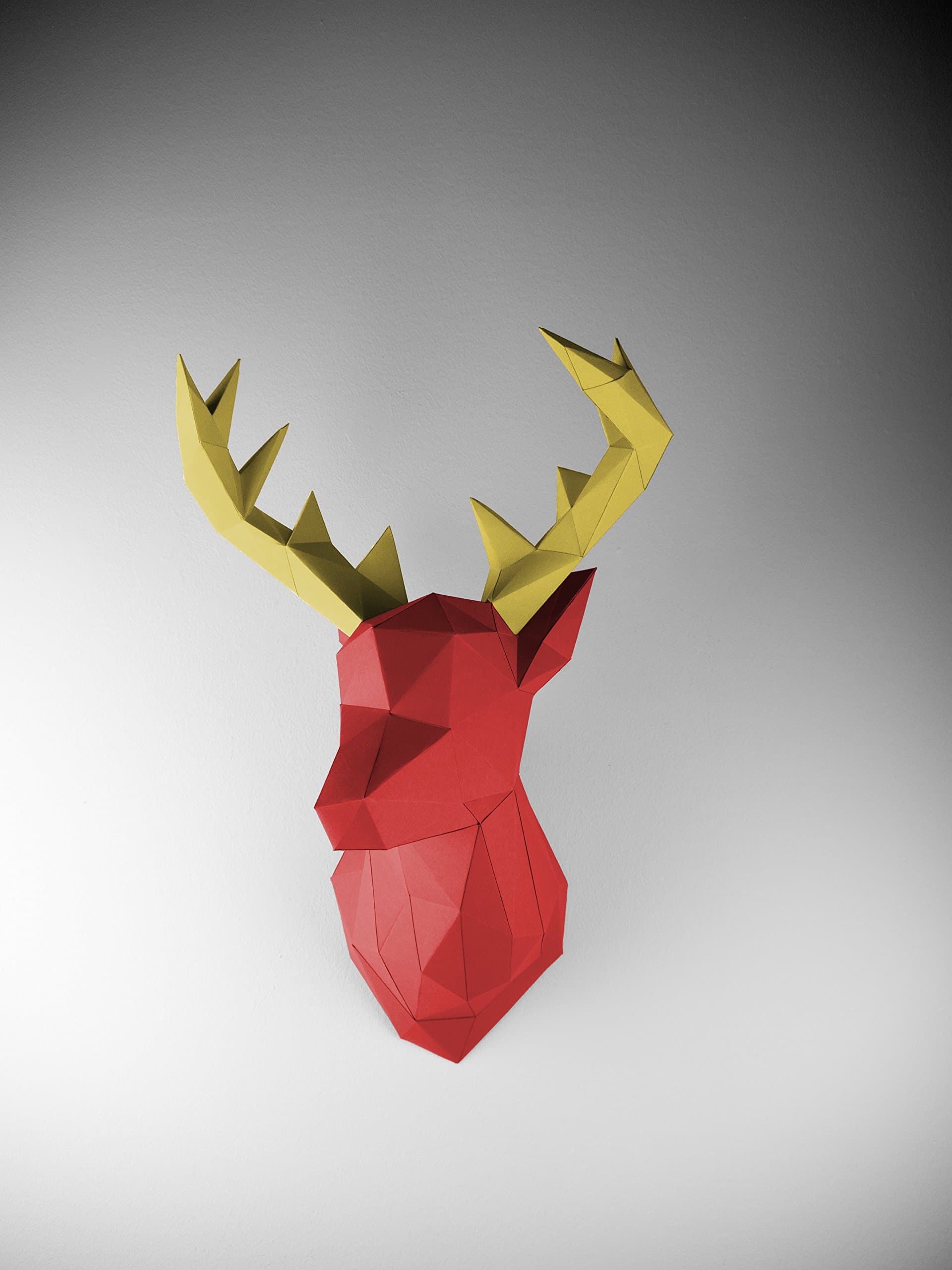 Deer red & Gold