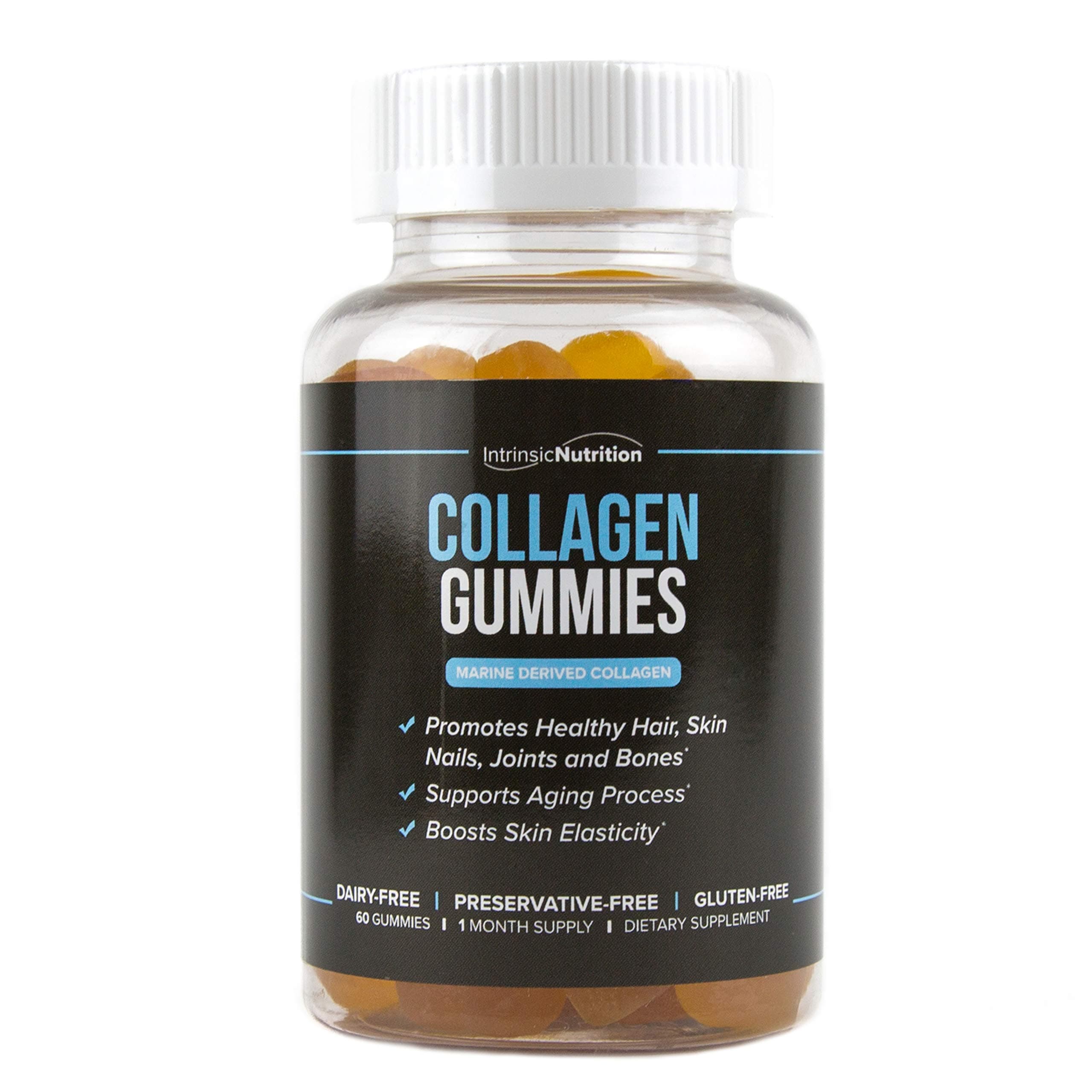 Collagen Gummies, Marine-Derived Collagen, 60CT
