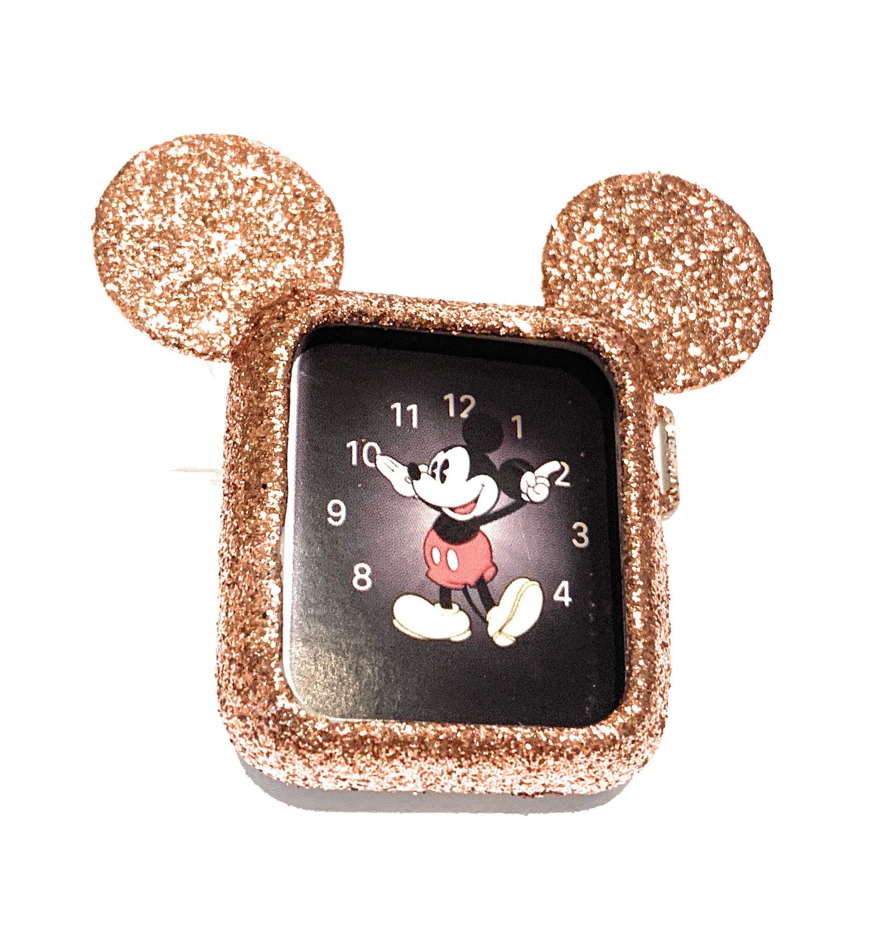 38 mm Rose Gold Mickey Apple Watch case