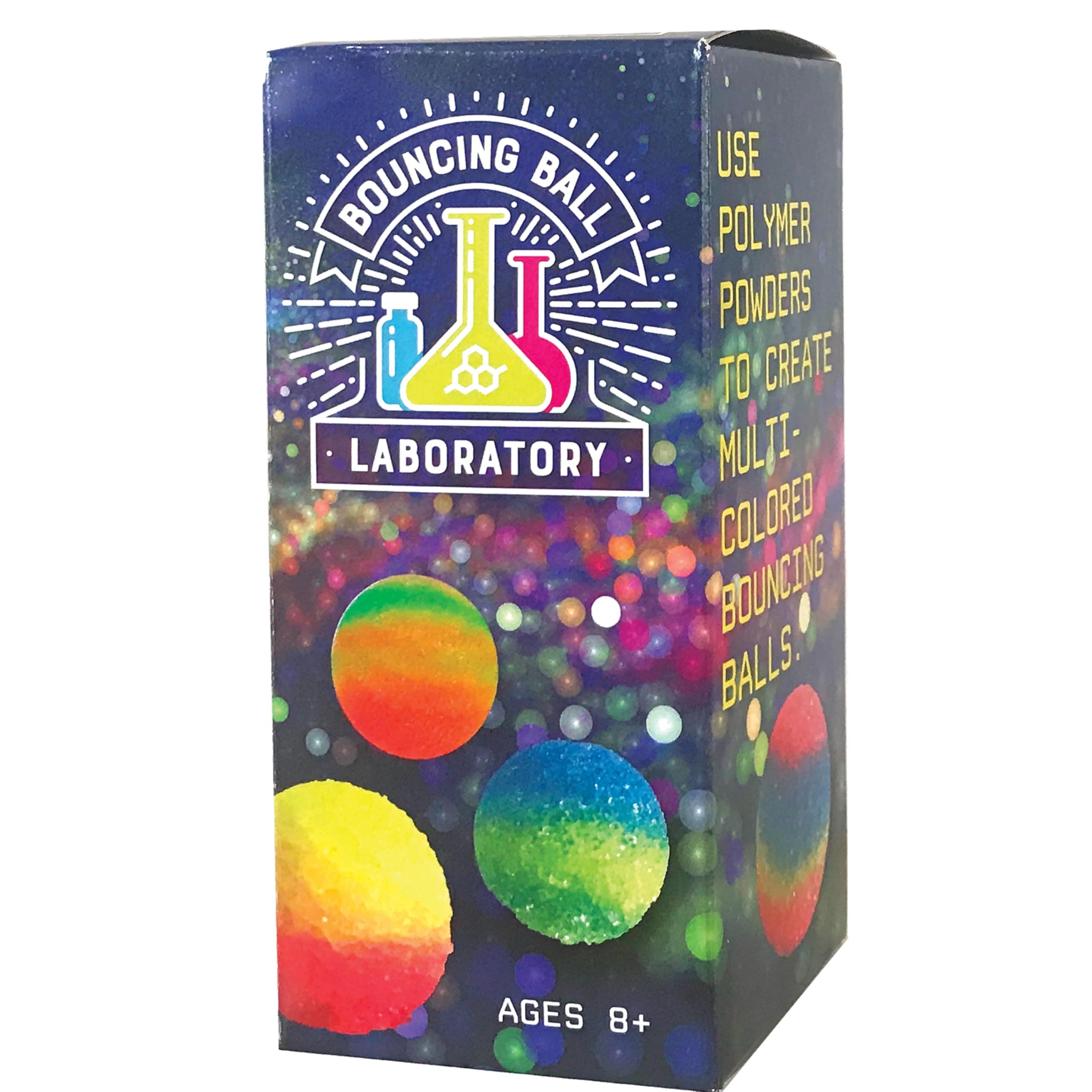 Super-Duper Ball Kit | Bouncing Ball Laboratory Makes 6 Customized and vividly Colored spheroids to Play with