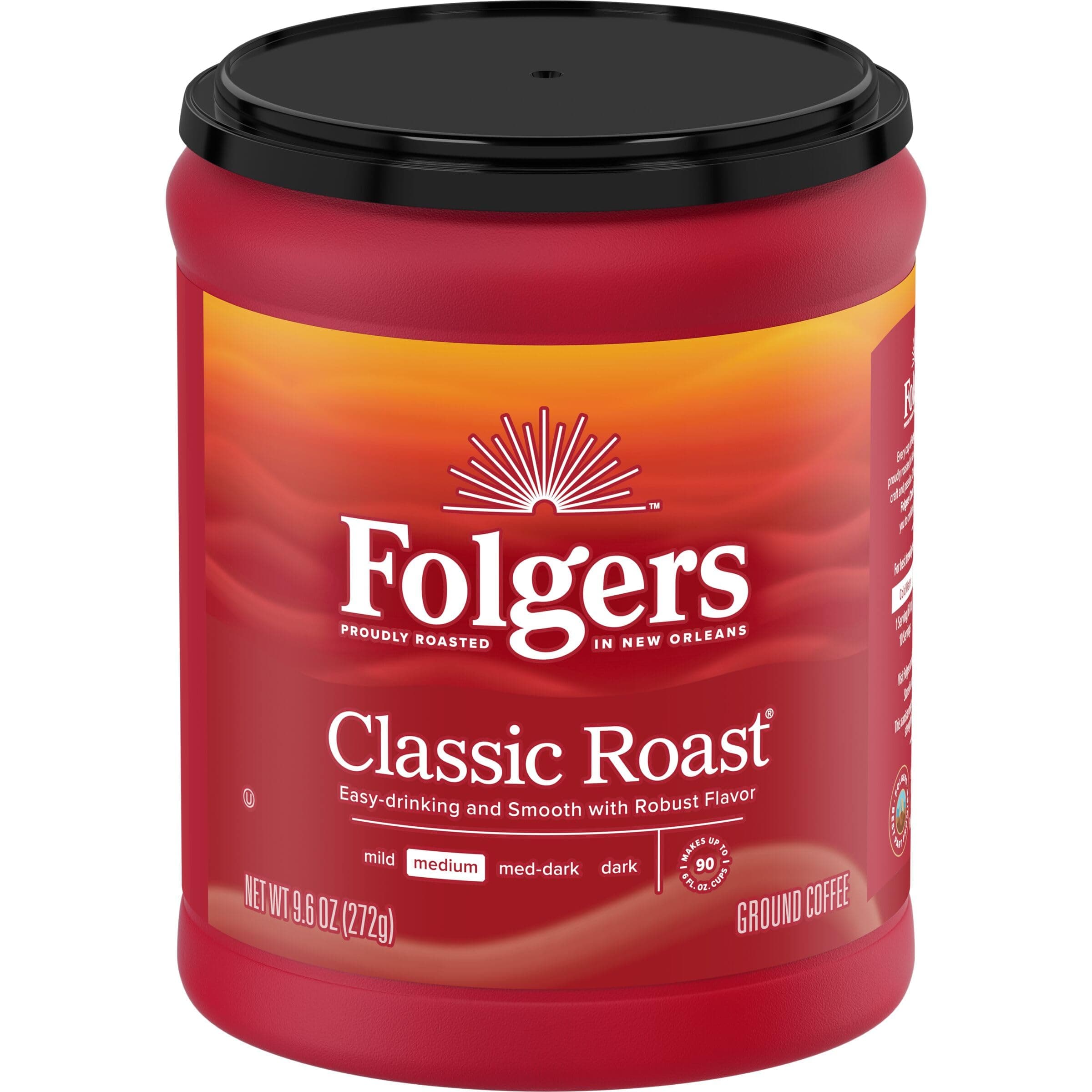 Classic Roast Medium Ground Coffee 272g