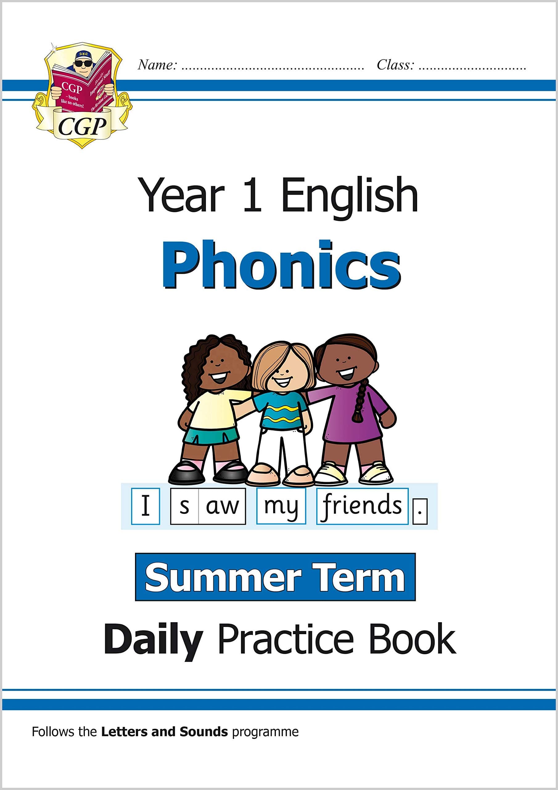 KS1 Phonics Daily Practice Book: Year 1 - Summer Term
