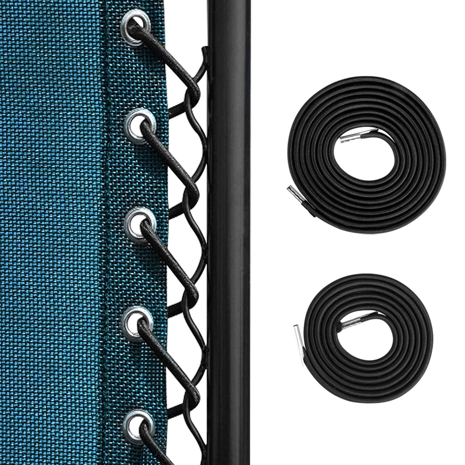 Keten Universal Replacement Cord for Zero Gravity Style Chair, Black, Recliner Repair Kit, Anti Gravity Chair