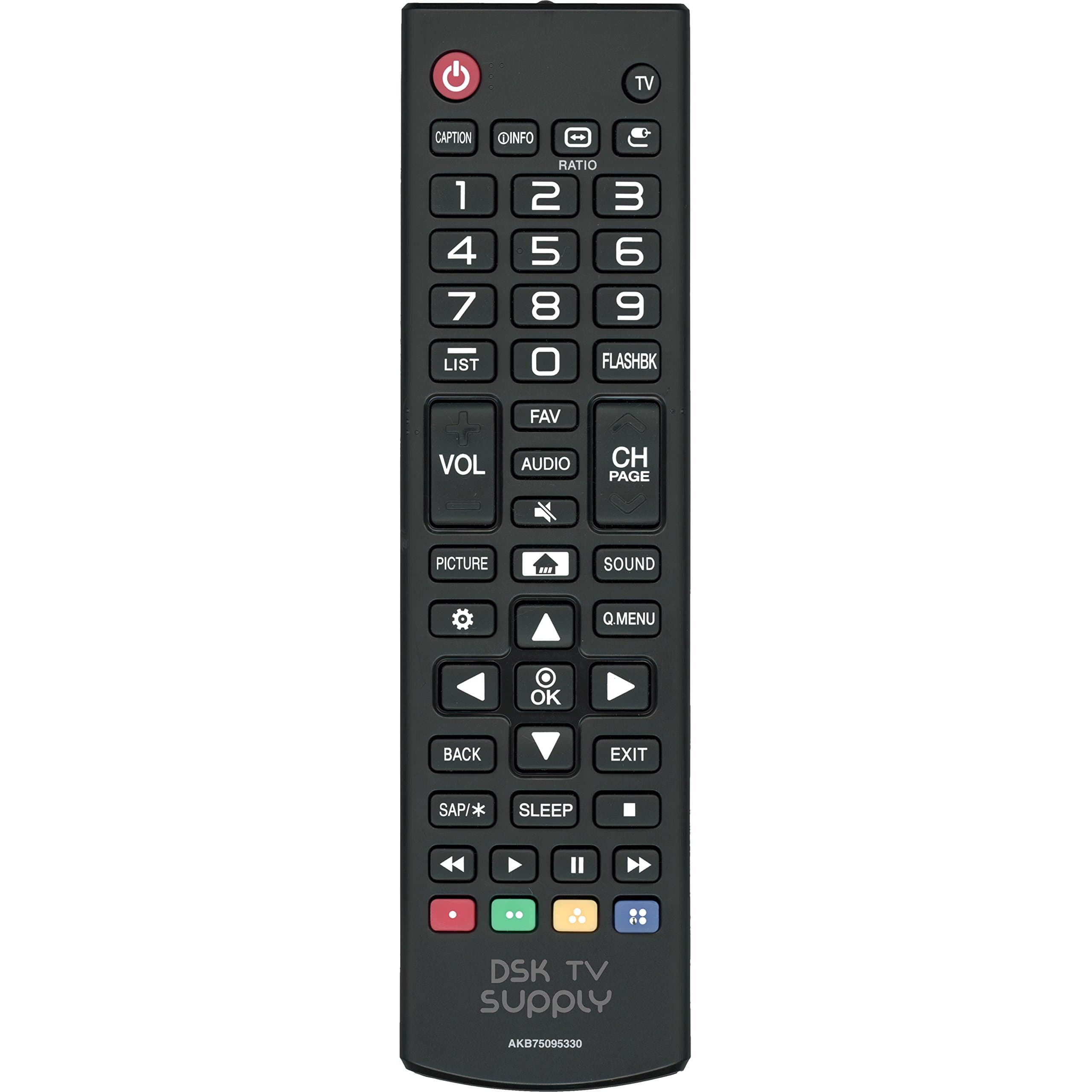 AKB75095330 Remote Control for LG LED/LCD TV's