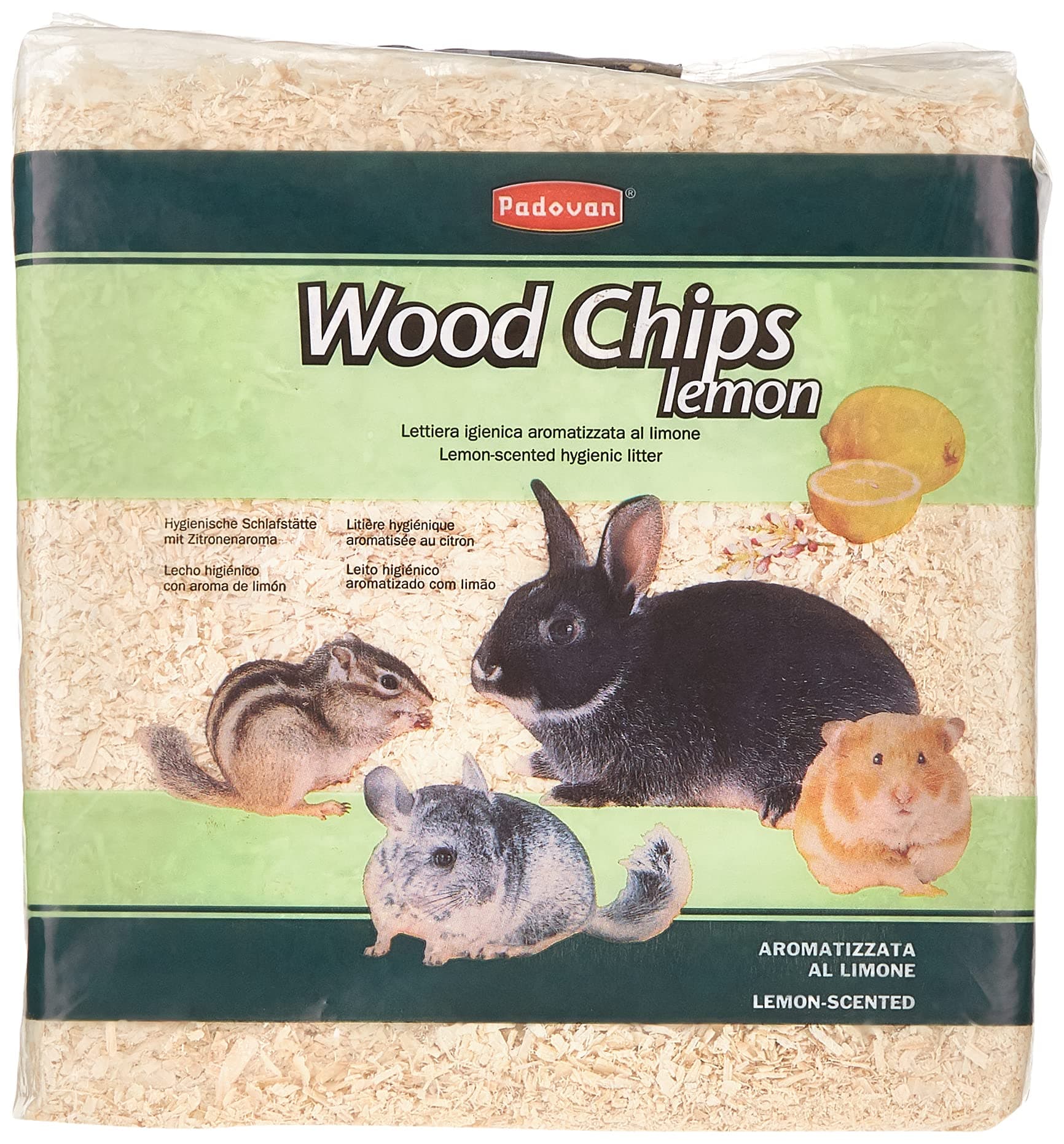 PADOVAN WOOD CHIPS LEMON SCENTED 1KG