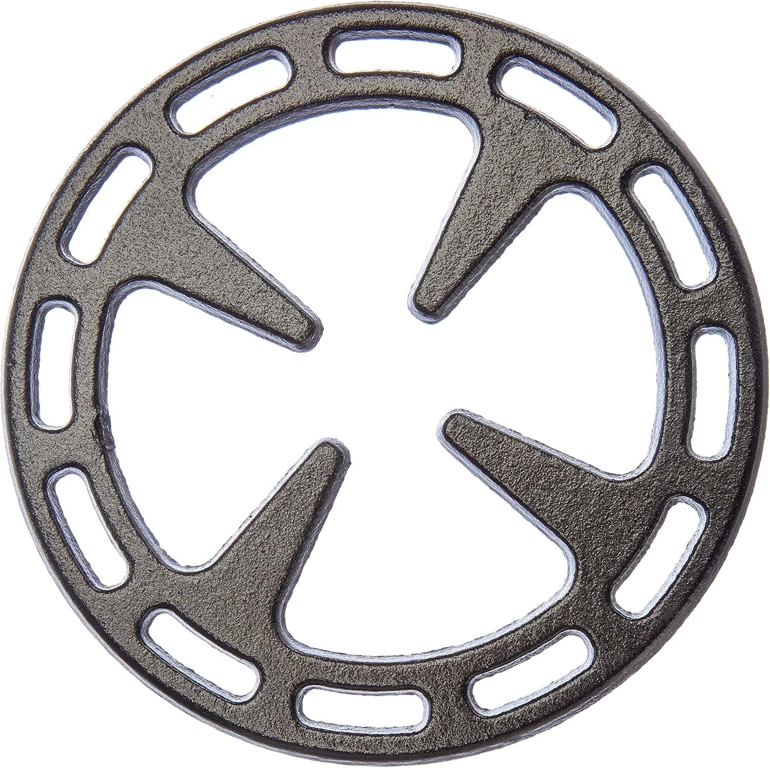 Gas Ring Reducer, 4.75-Inch, Cast Iron, Black