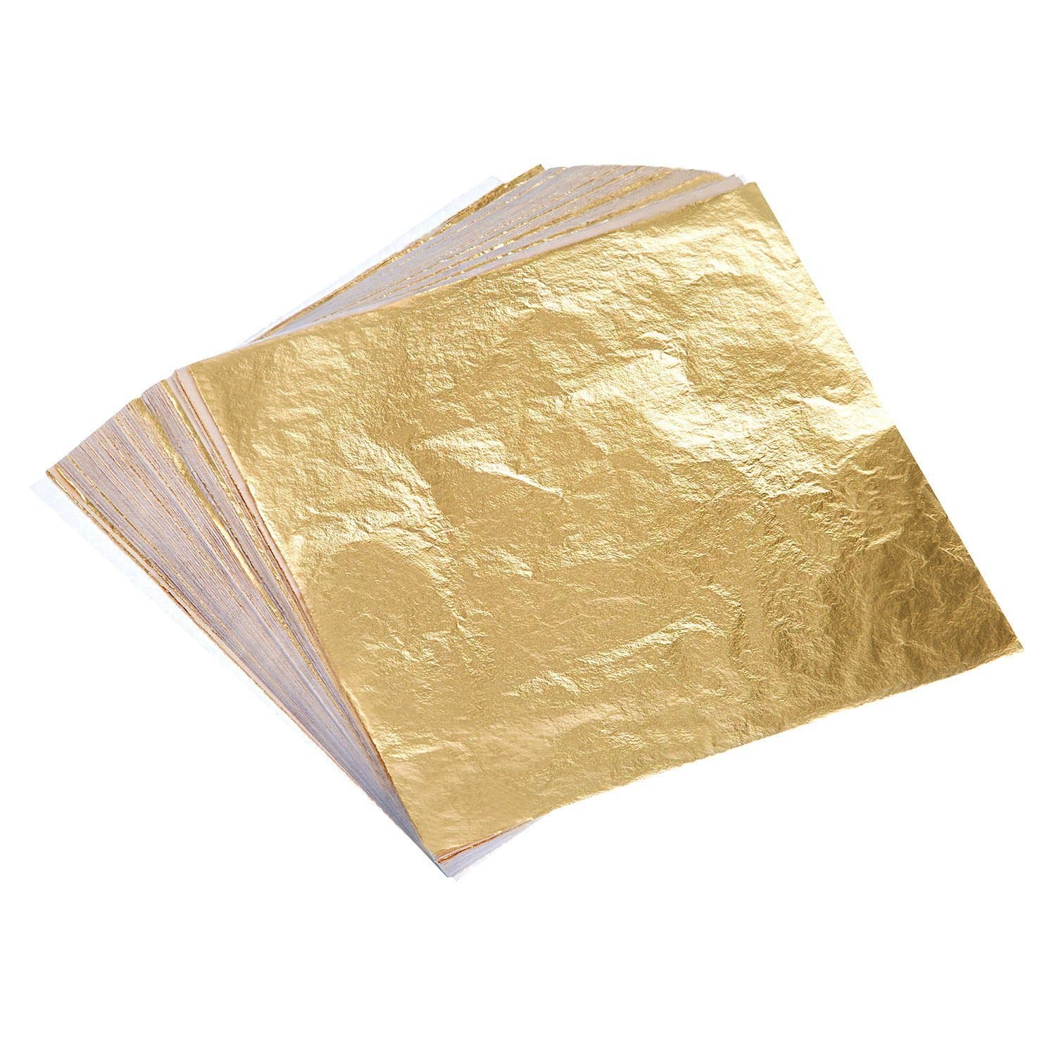 25 Sheets Gold Imitation Gold Leaf Sim 2.0 (Antique Gold) – 14 x 14 cm
