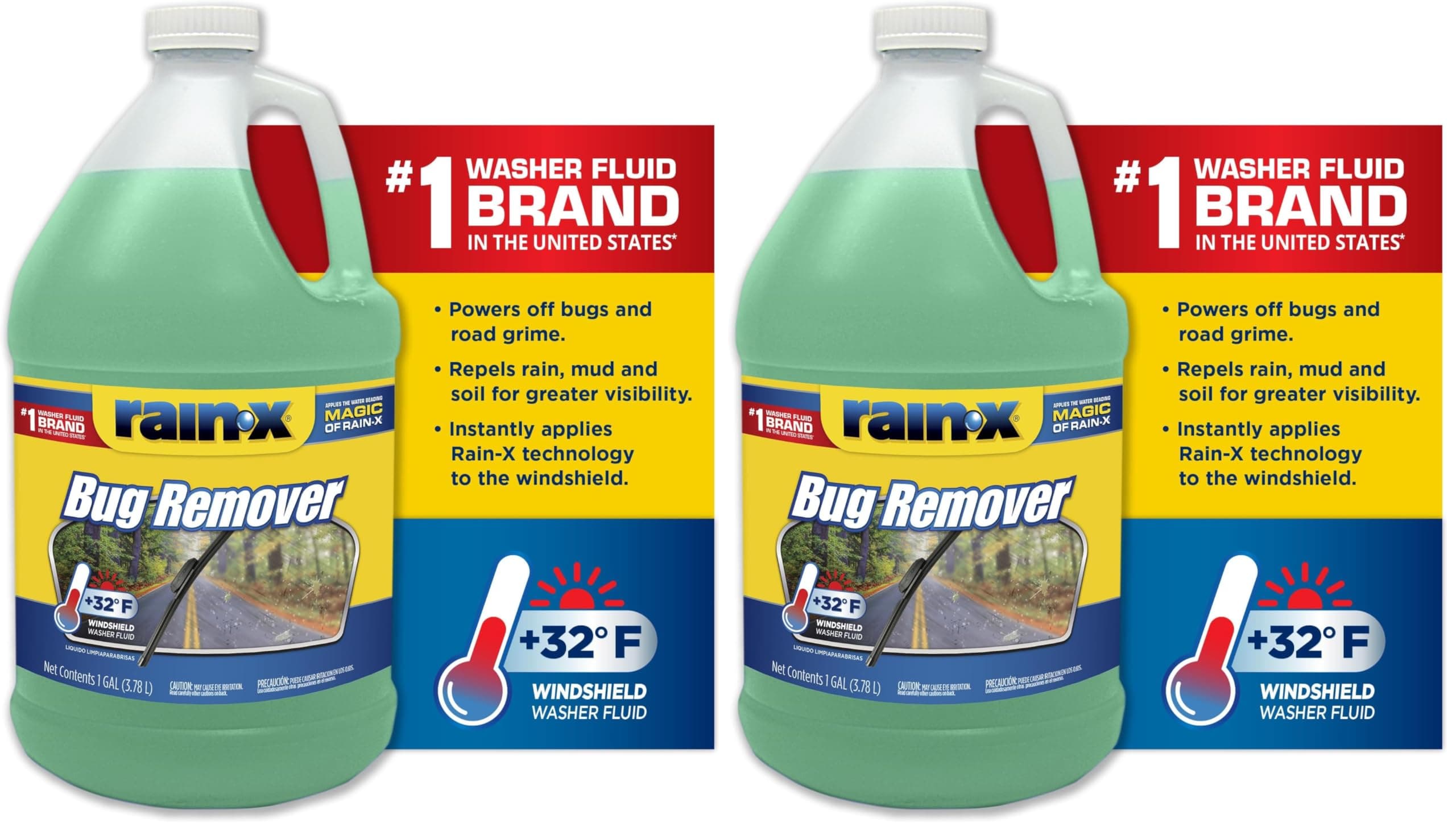 RainX RX68806 Bug Remover WWF (Pack of 2)