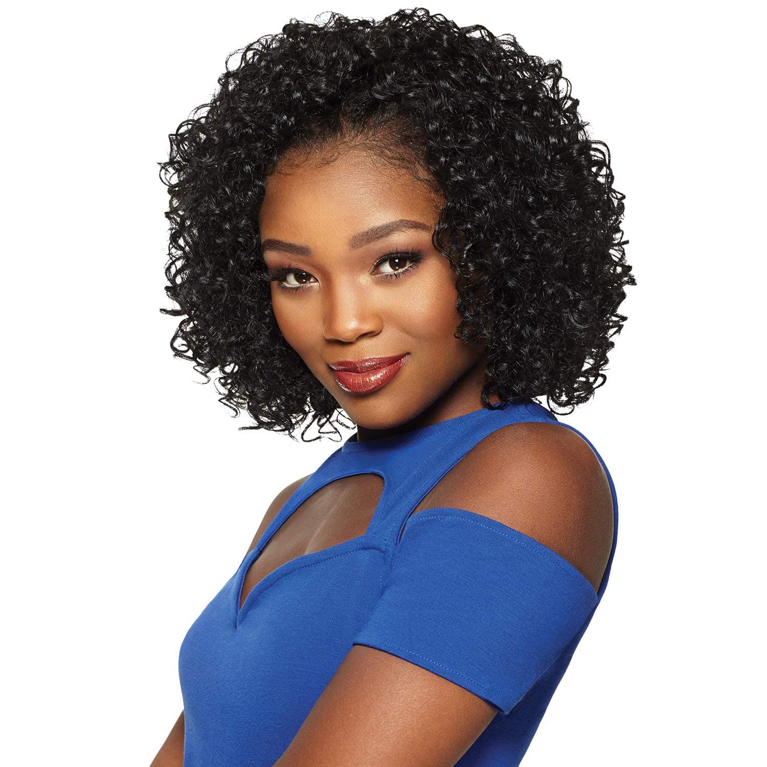 Outre Quick Weave Up Do U Half Wig PENNY (S1B/Burgundy)