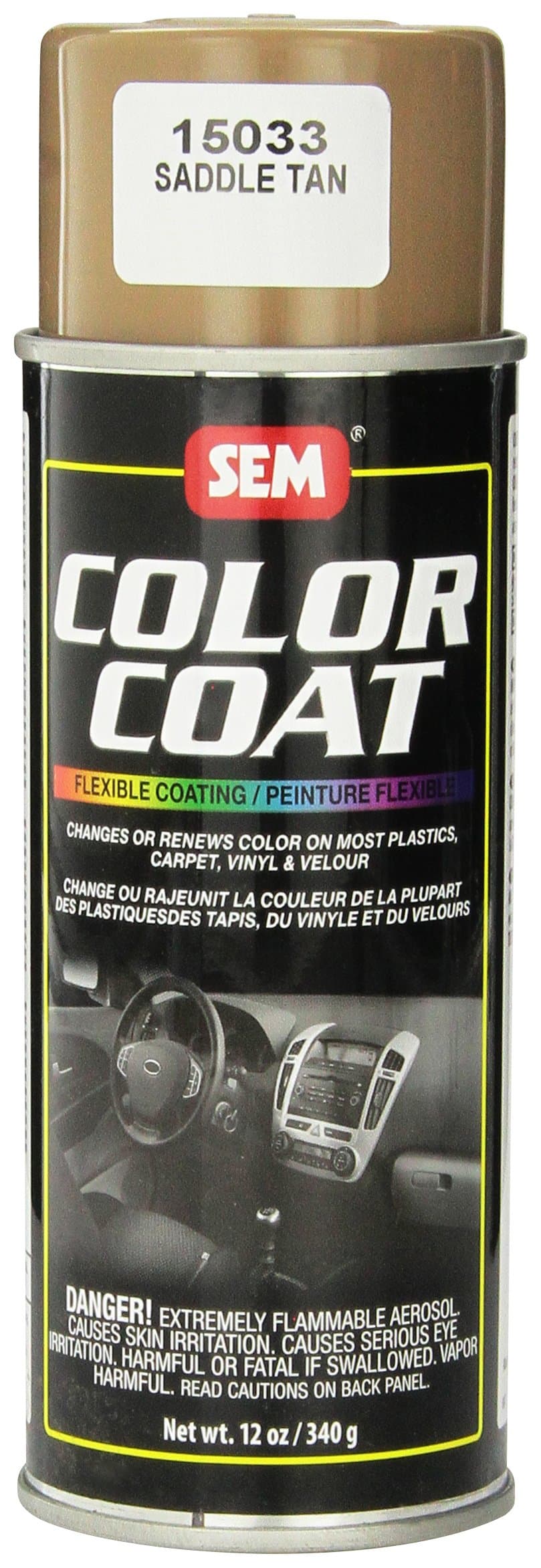 15033 Saddle Tan Color Coat - 12 oz.