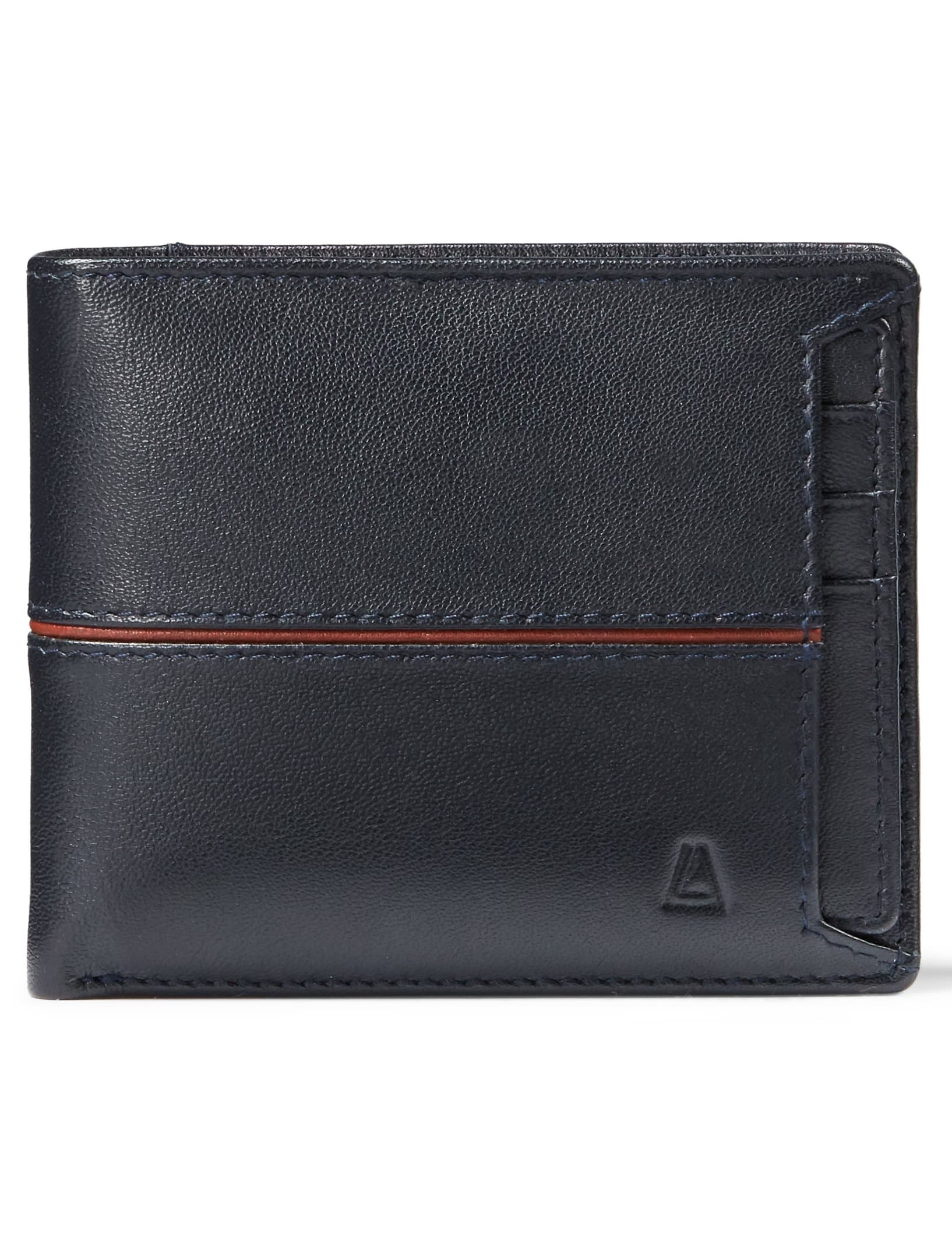 Leather Architect Men's 100% Leather RFID Blocking Bifold Wallet with Removable Card Holder